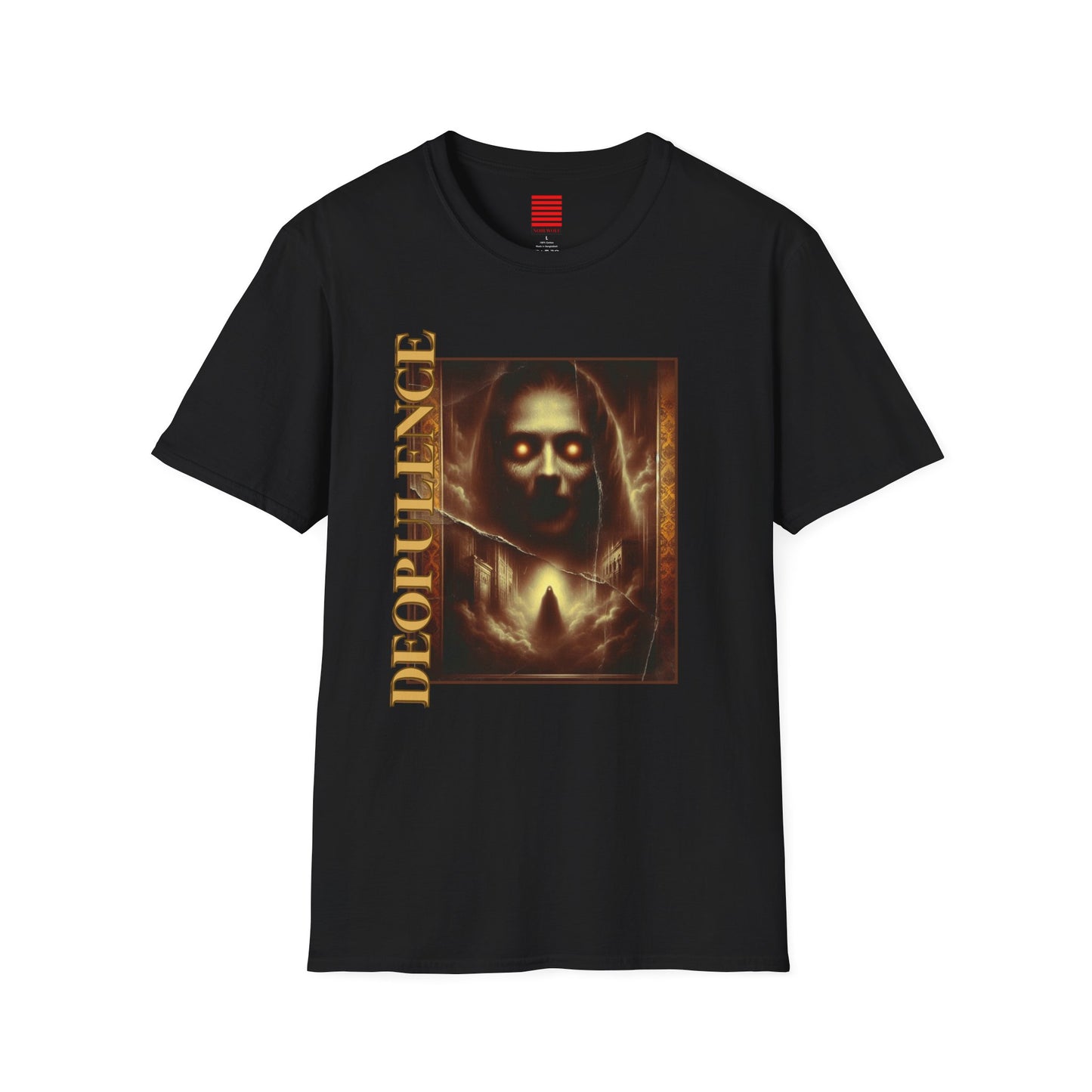 Gothic Graphic Tee, Spiritual Rage T-Shirt, Unisex Vintage Style, Halloween Outfit, Unique Gift for Graphic Tee Lovers