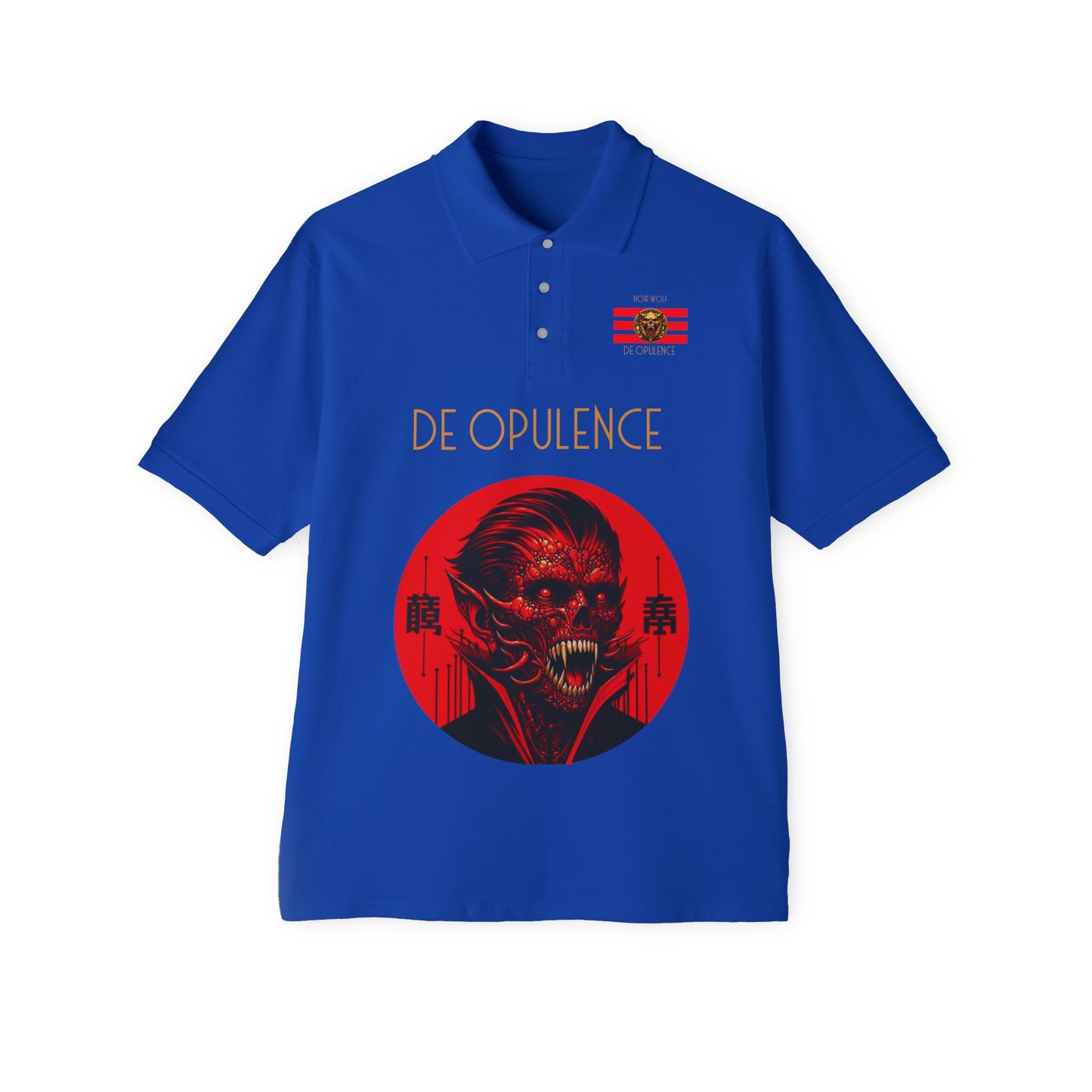 Men's Piqué Polo De Opulence Royal