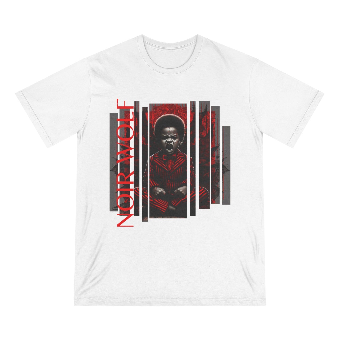 Organic Staple T-shirt little boy on the porch