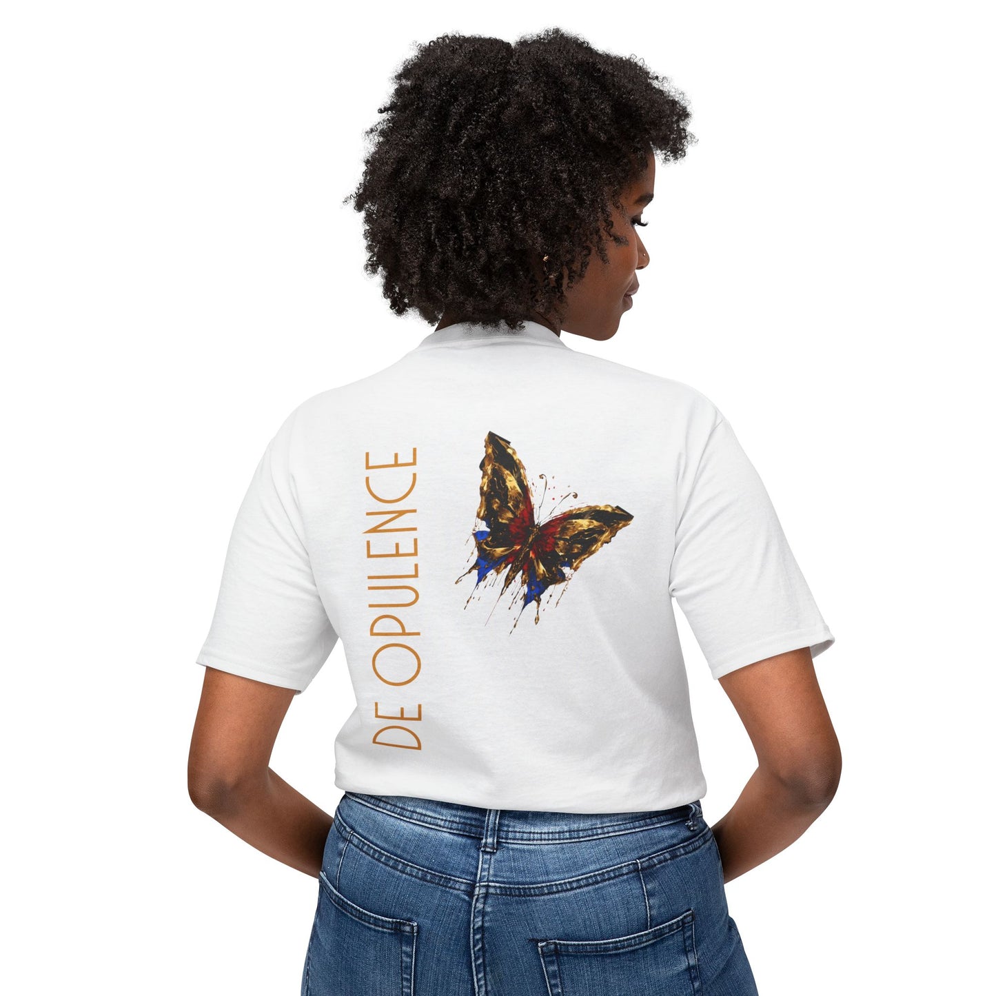 Colorful Butterfly Art Unisex T-Shirt - Unique Graphic Tee for Nature Lovers