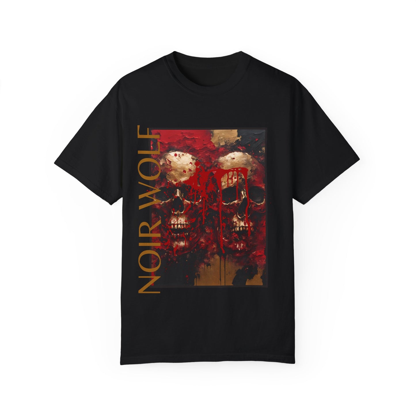 Unisex Garment-Dyed T-shirt De Opulence by Noir Wolf
