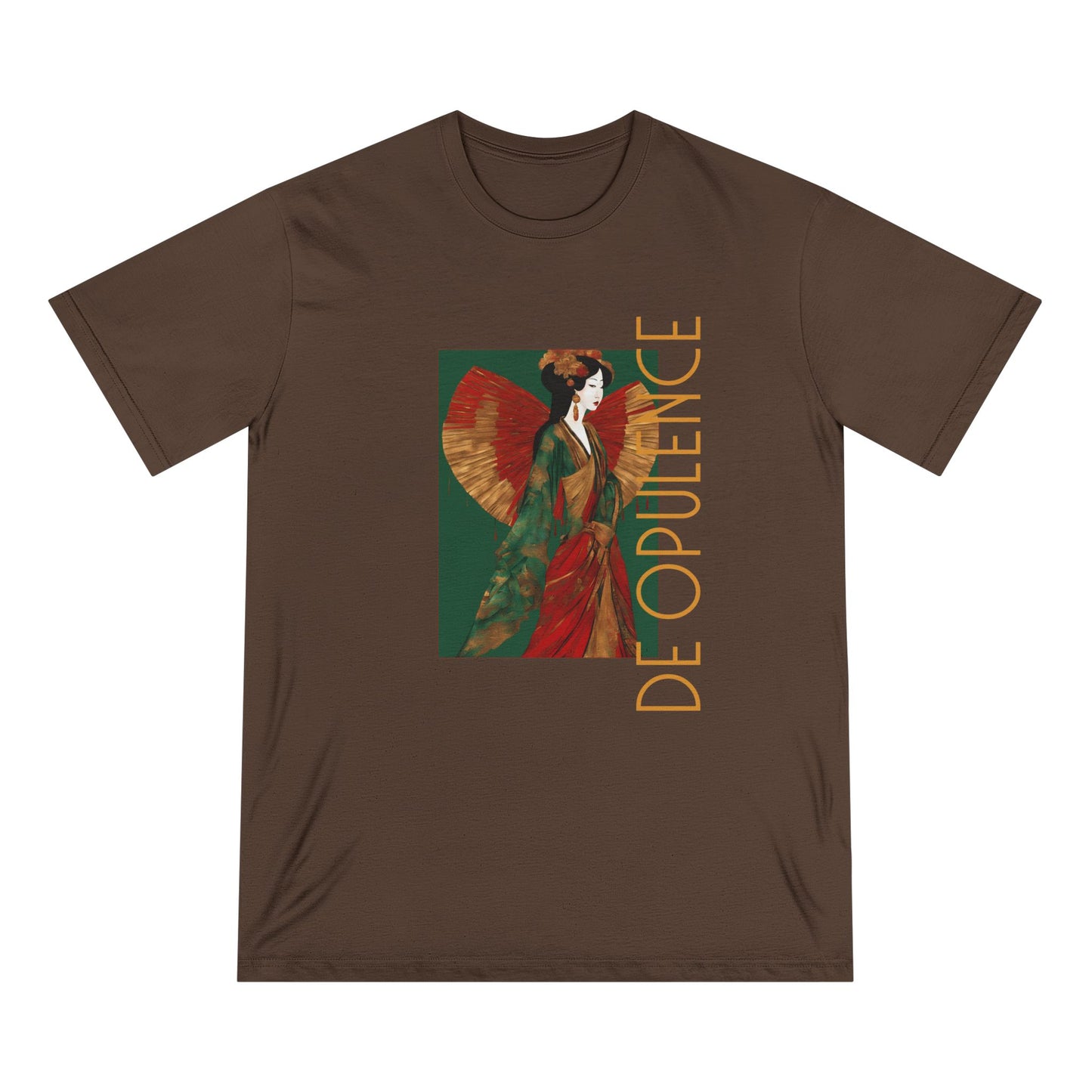 Elegant De Opulence Organic T-Shirt - Stylish & Sustainable Fashion