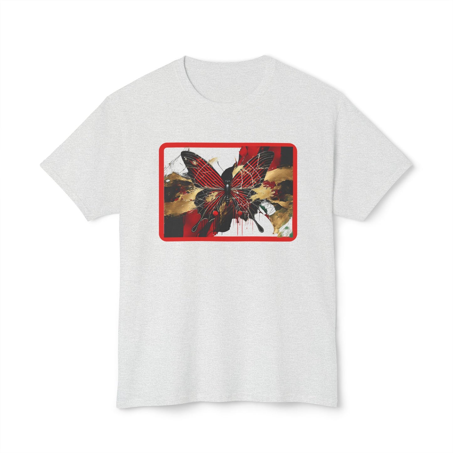 Colorful Butterfly Art Unisex T-Shirt - Unique Graphic Tee for Nature Lovers