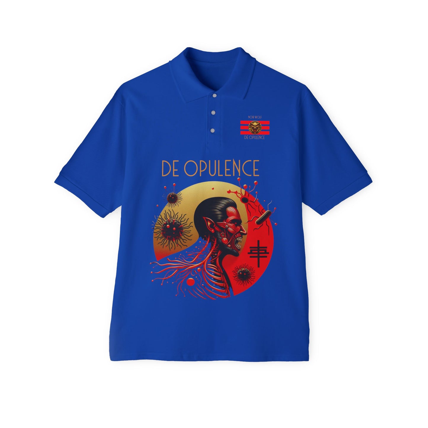 Men's Piqué Polo De Opulence Royal