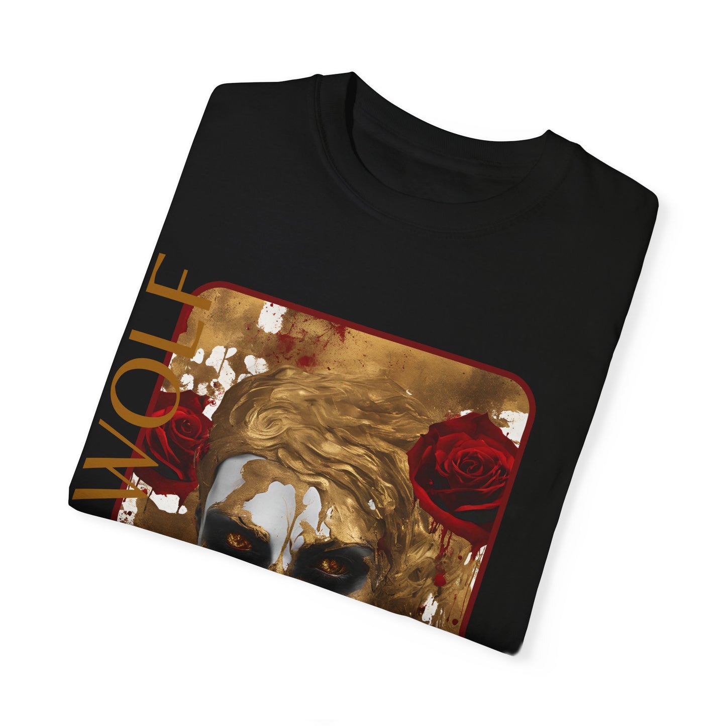 Unisex Garment-Dyed T-shirt De Opulence by Noir Wolf