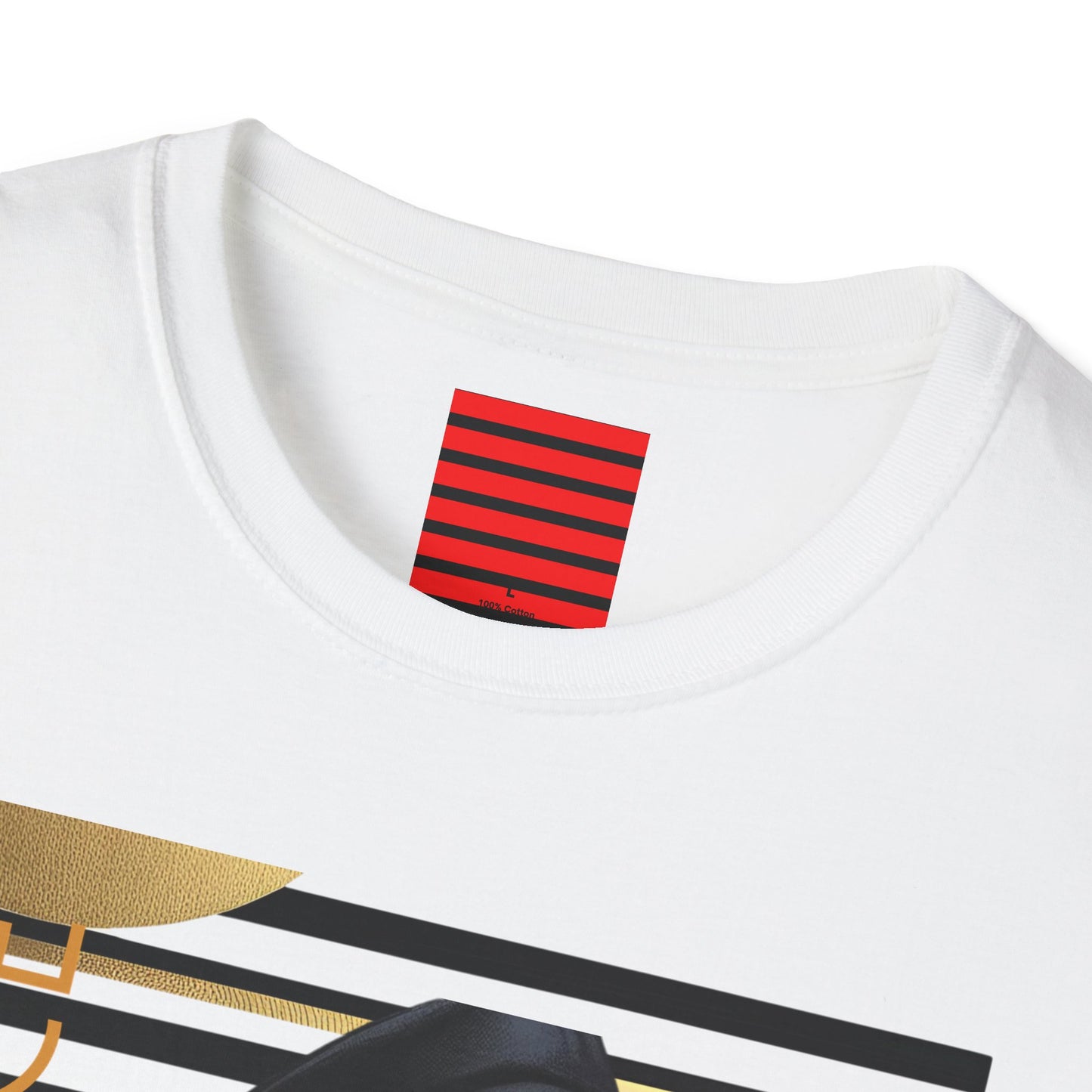 Artistic Unisex Softstyle T-Shirt - Unique Graphic Design