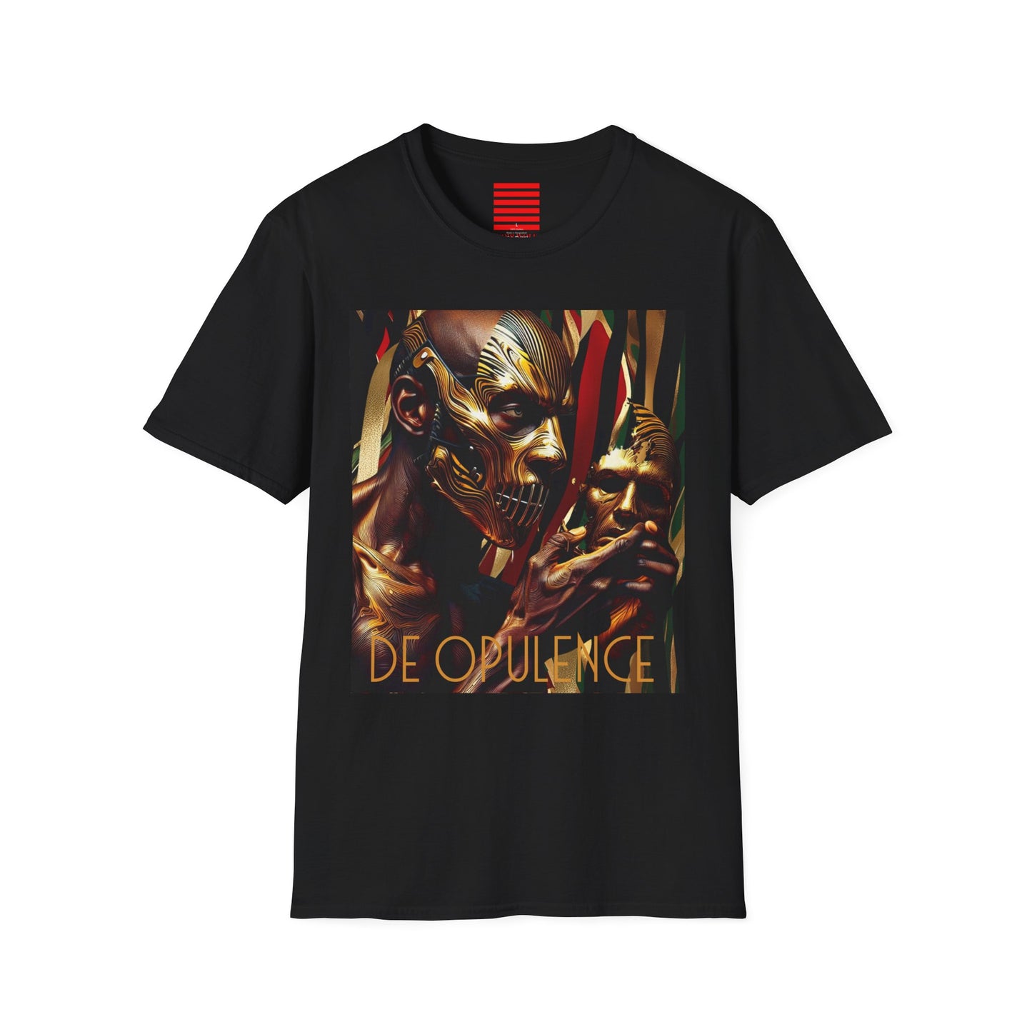 Artistic Unisex T-Shirt - 'De Opulence' & 'Noir Wolf' Designs