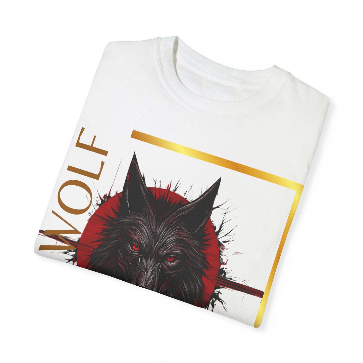 Unisex Garment-Dyed T-shirt De Opulence by Noir Wolf