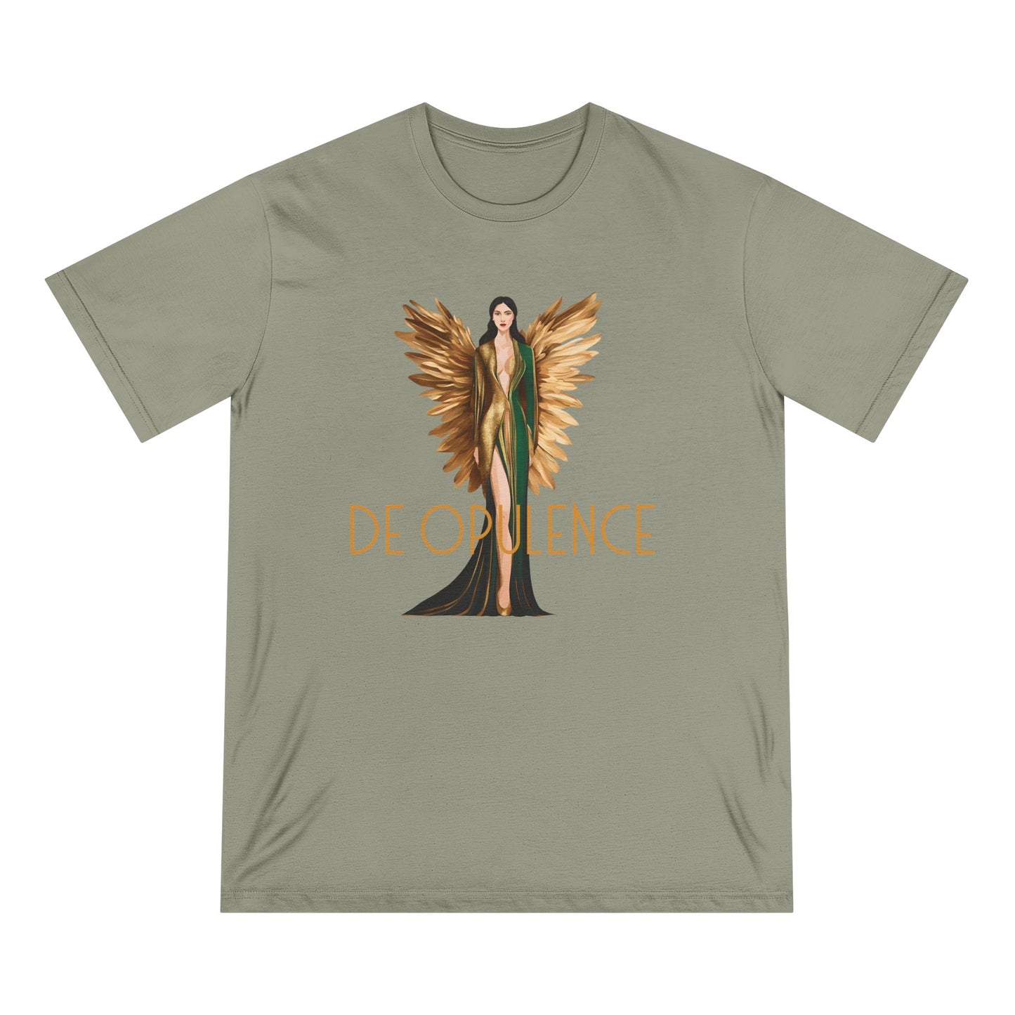 Luxury Angel Graphic T-Shirt - DE OPULENCE