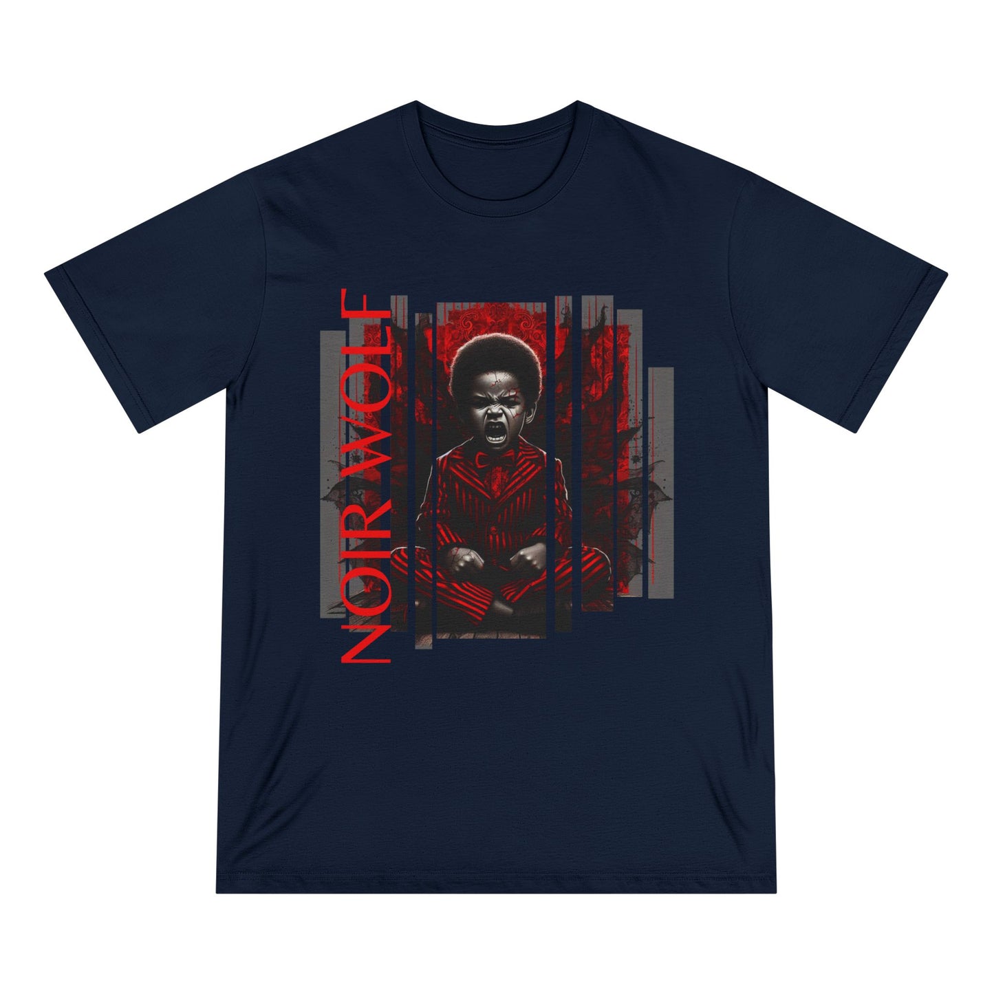 Organic Staple T-shirt little boy on the porch
