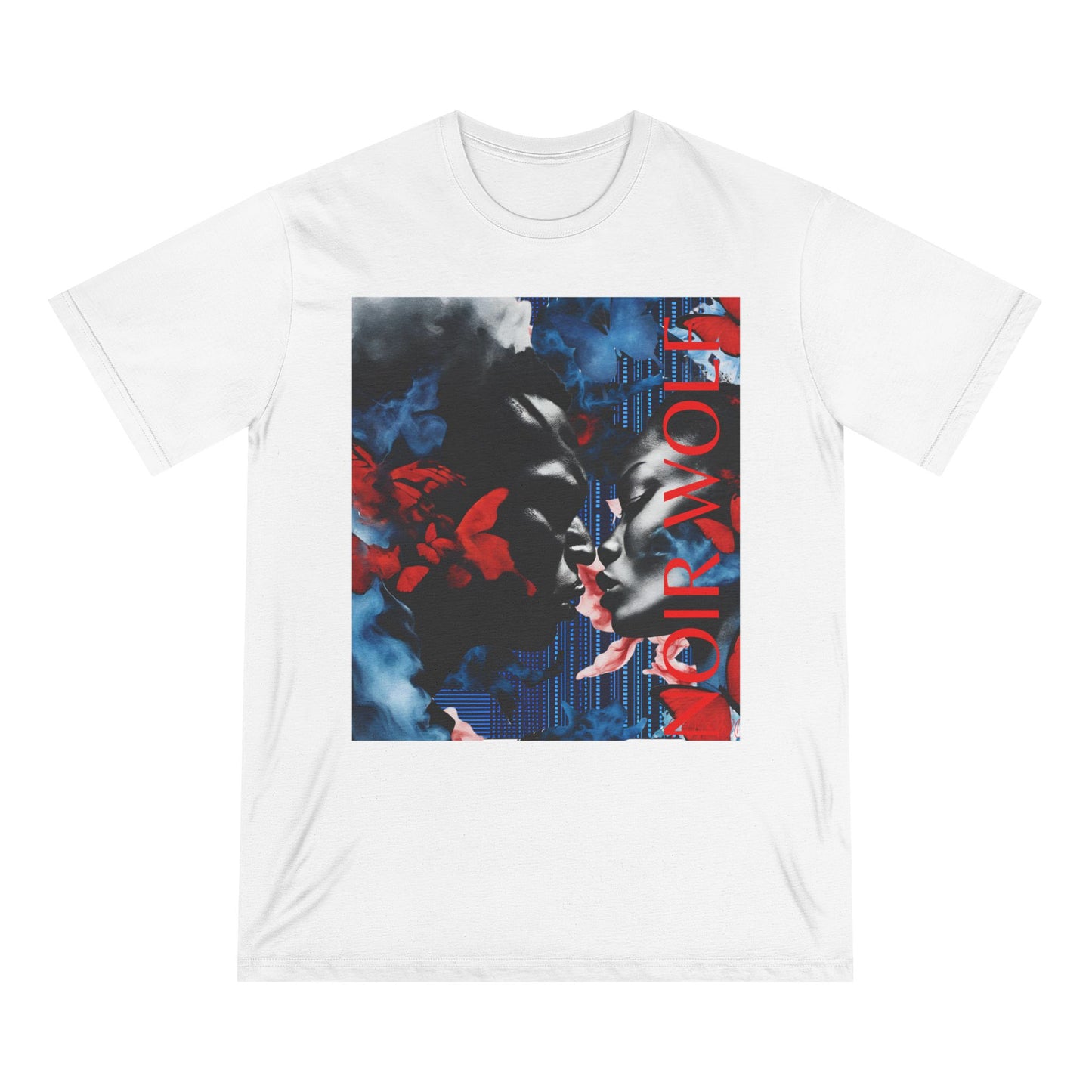 Organic Staple T-shirt NOIR WOLF