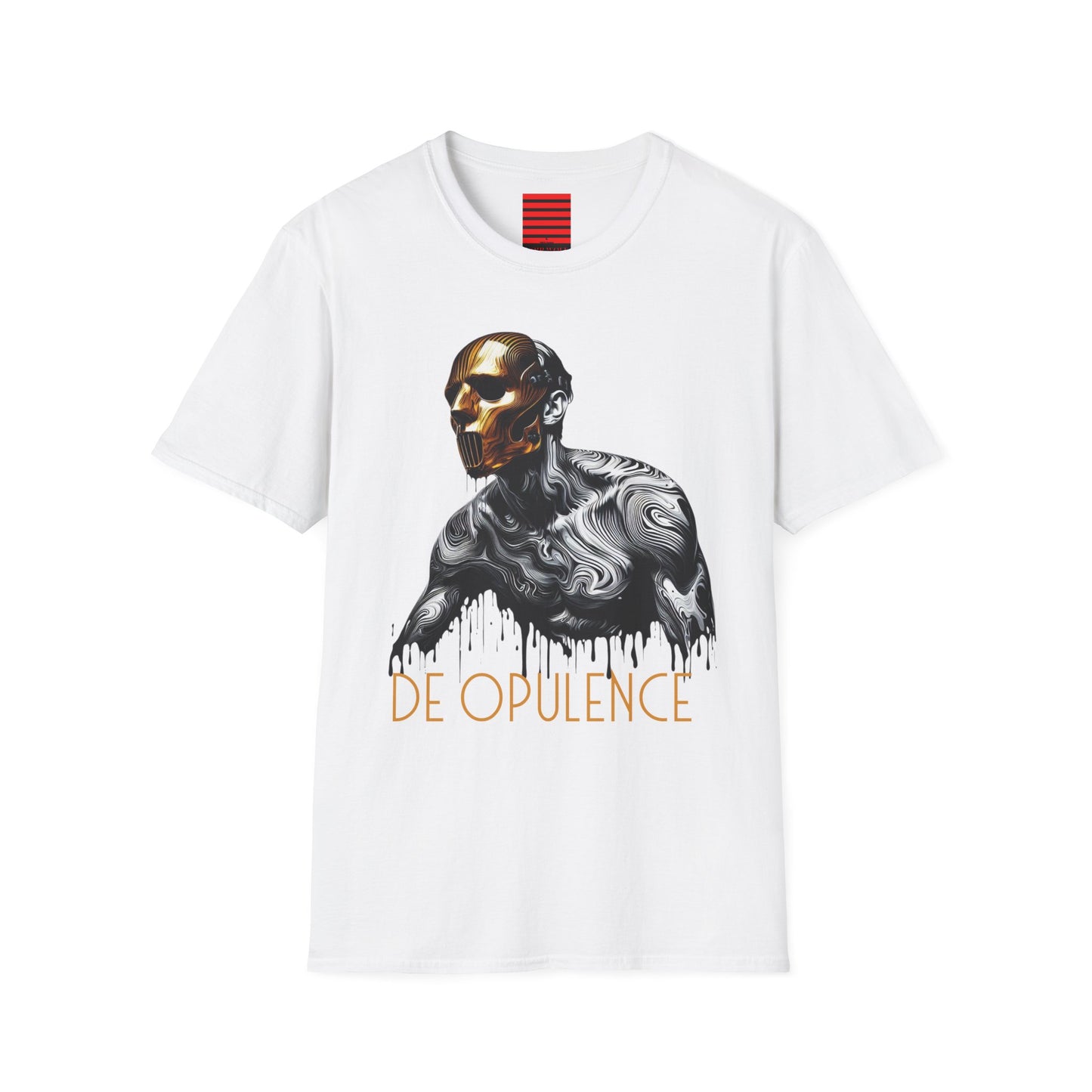 Artistic Unisex T-Shirt - 'De Opulence' & 'Noir Wolf' Design