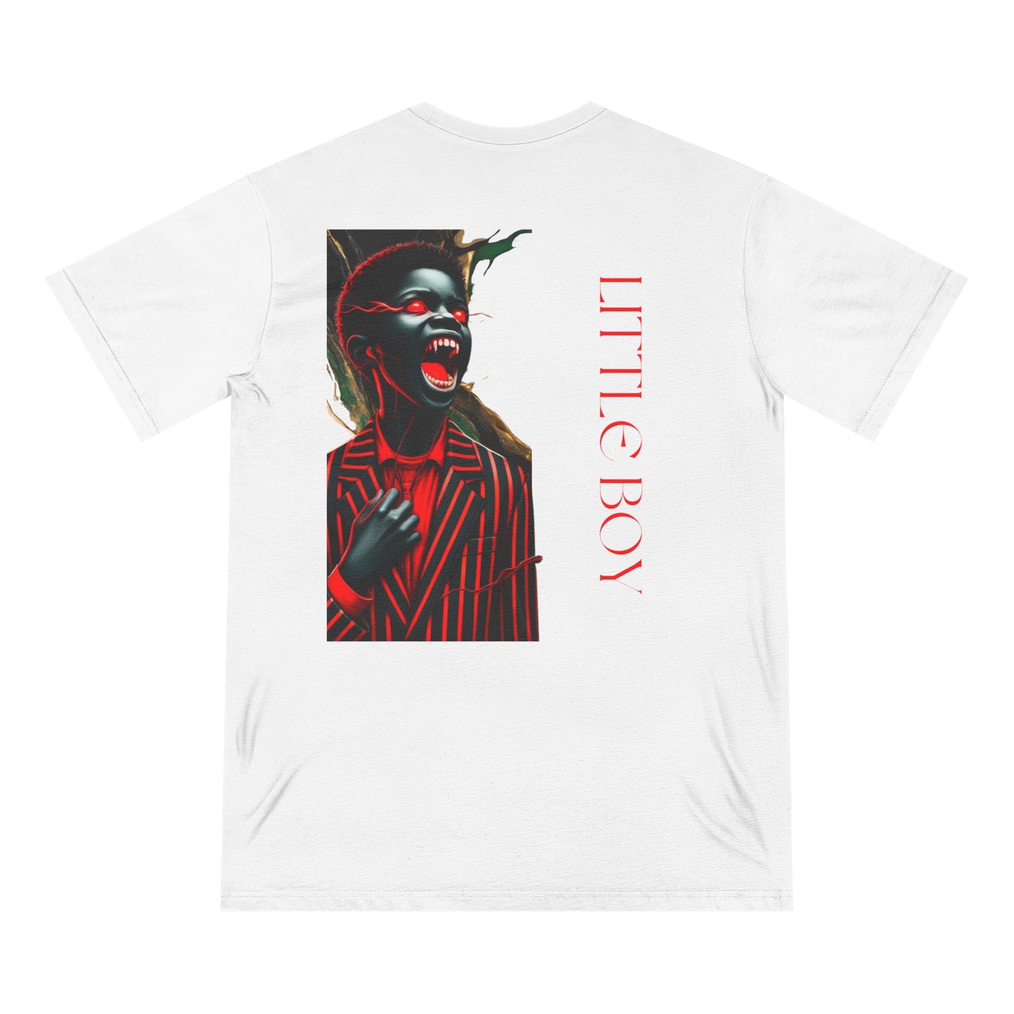 Edgy Graphic T-Shirt - "Noir Wolf" & "Little Boy" Design