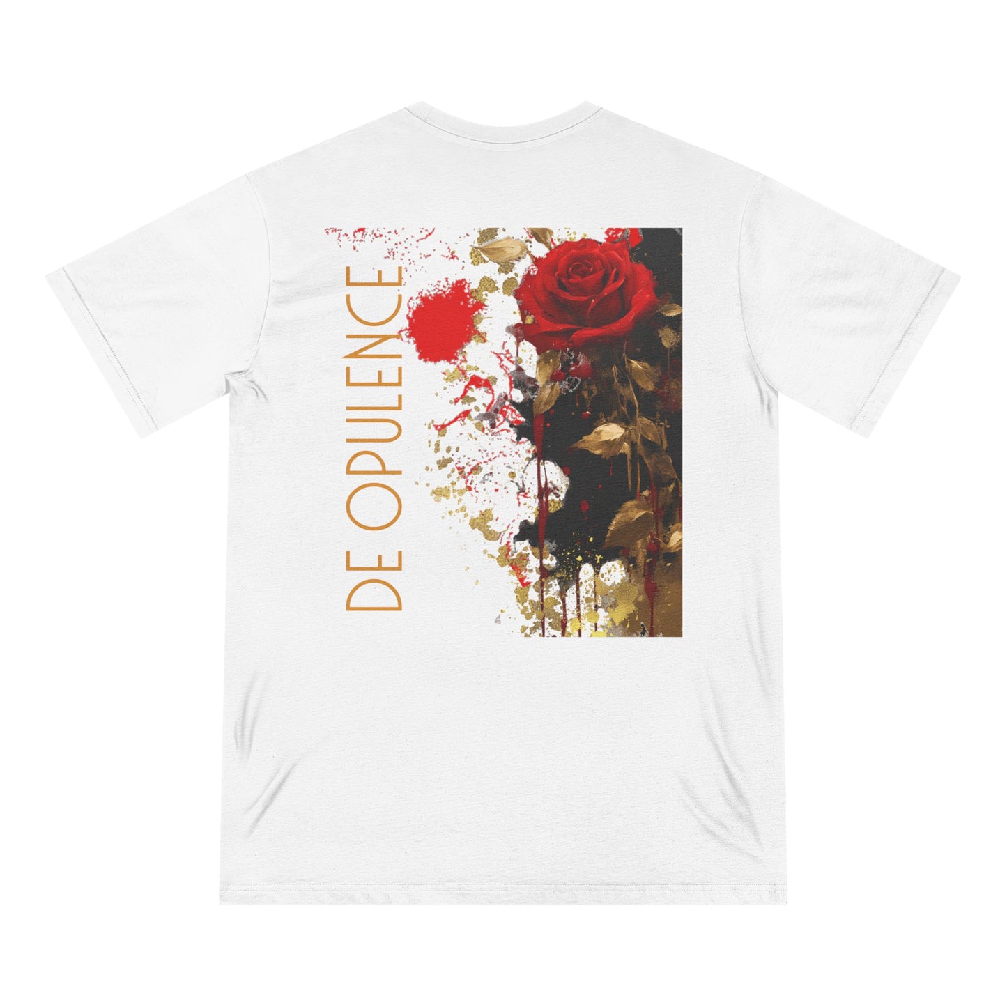 Dark Opulence Graphic Organic T-Shirt - Edgy Art Design for Unique Style