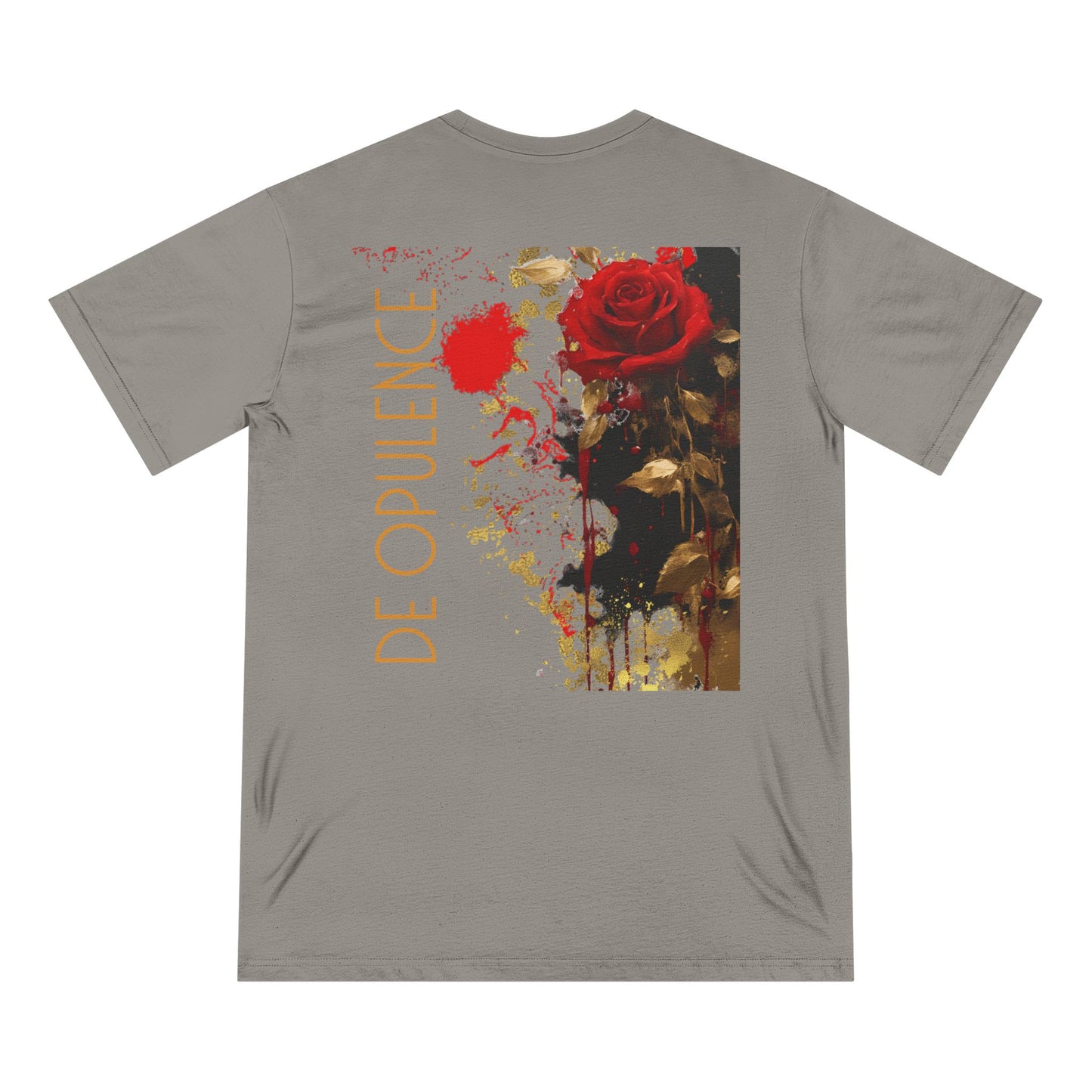Dark Opulence Graphic Organic T-Shirt - Edgy Art Design for Unique Style