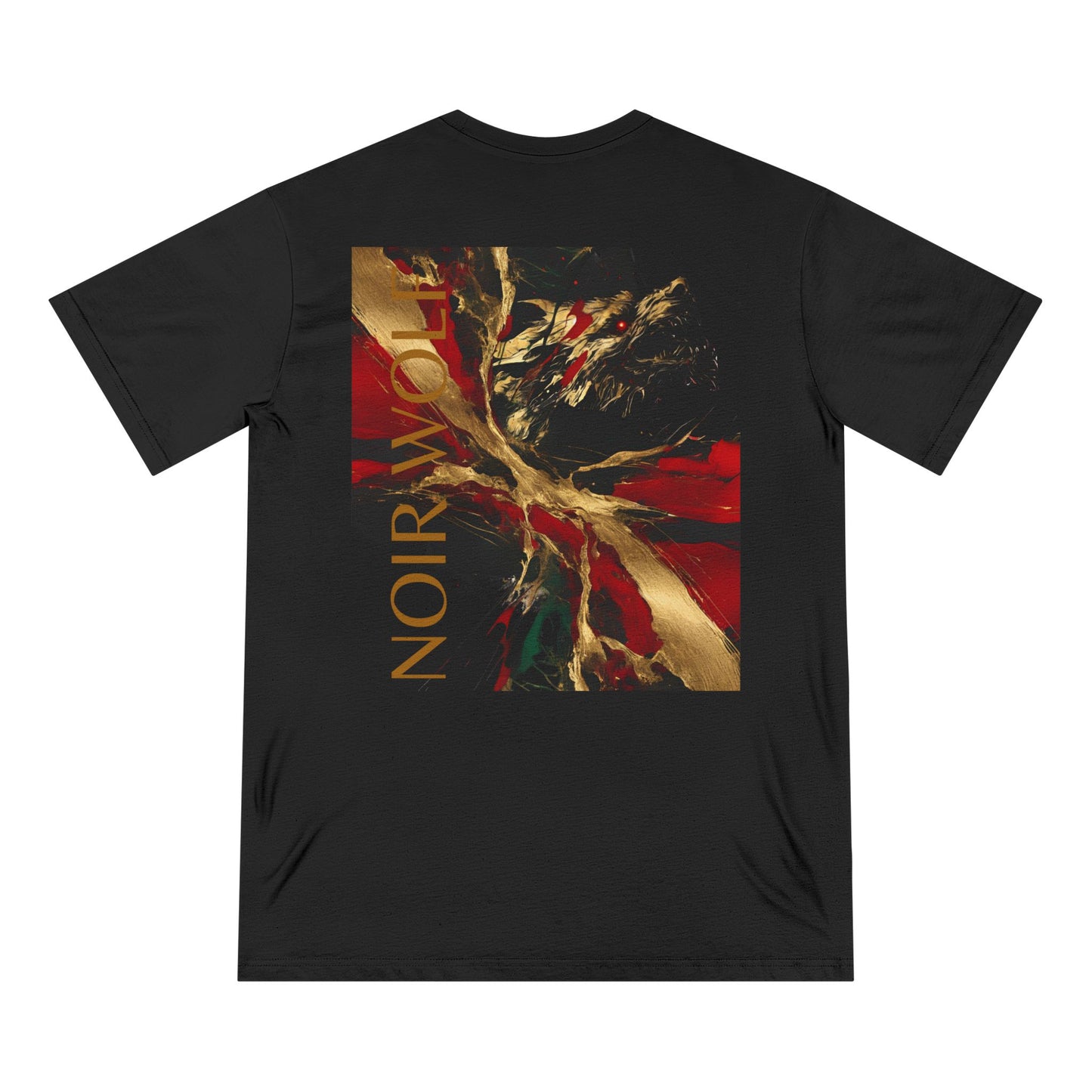 Artistic Statement Organic T-Shirt - 'Opulence' & 'Noir Wolf' Graphic Tee