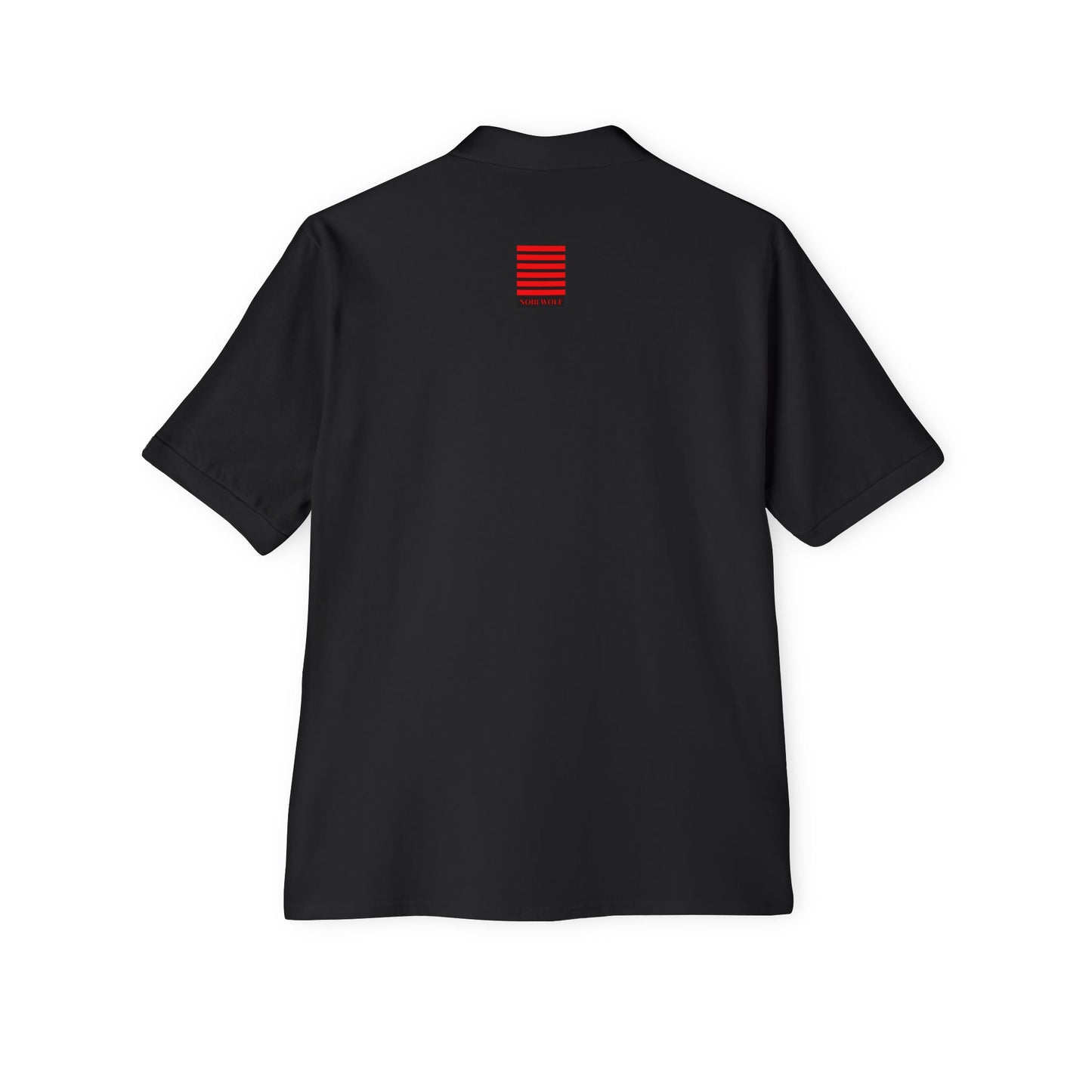 Men's Piqué Polo De Opulence by Noir Wolf