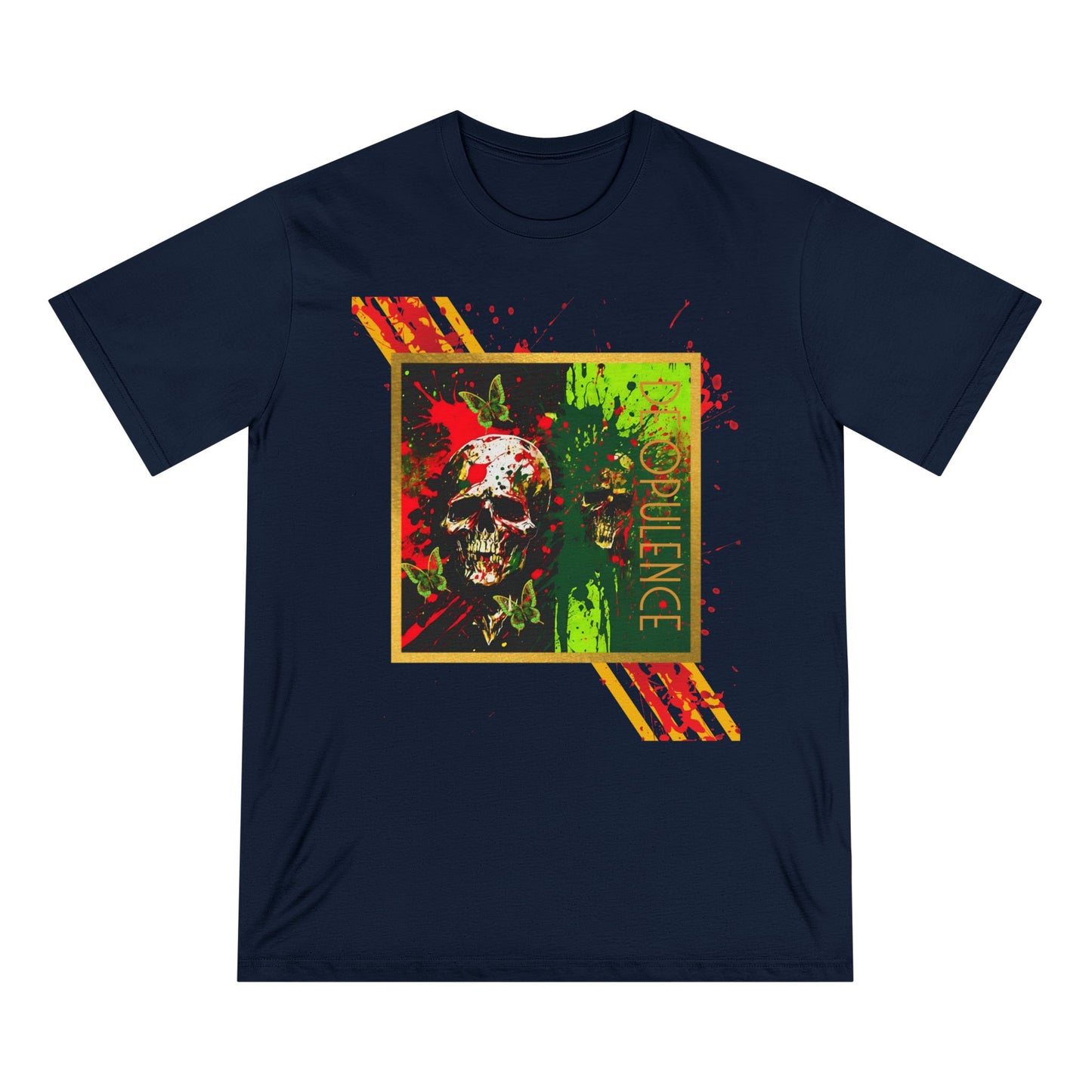 Artistic Statement Organic T-Shirt - 'Opulence' & 'Noir Wolf' Graphic Tee