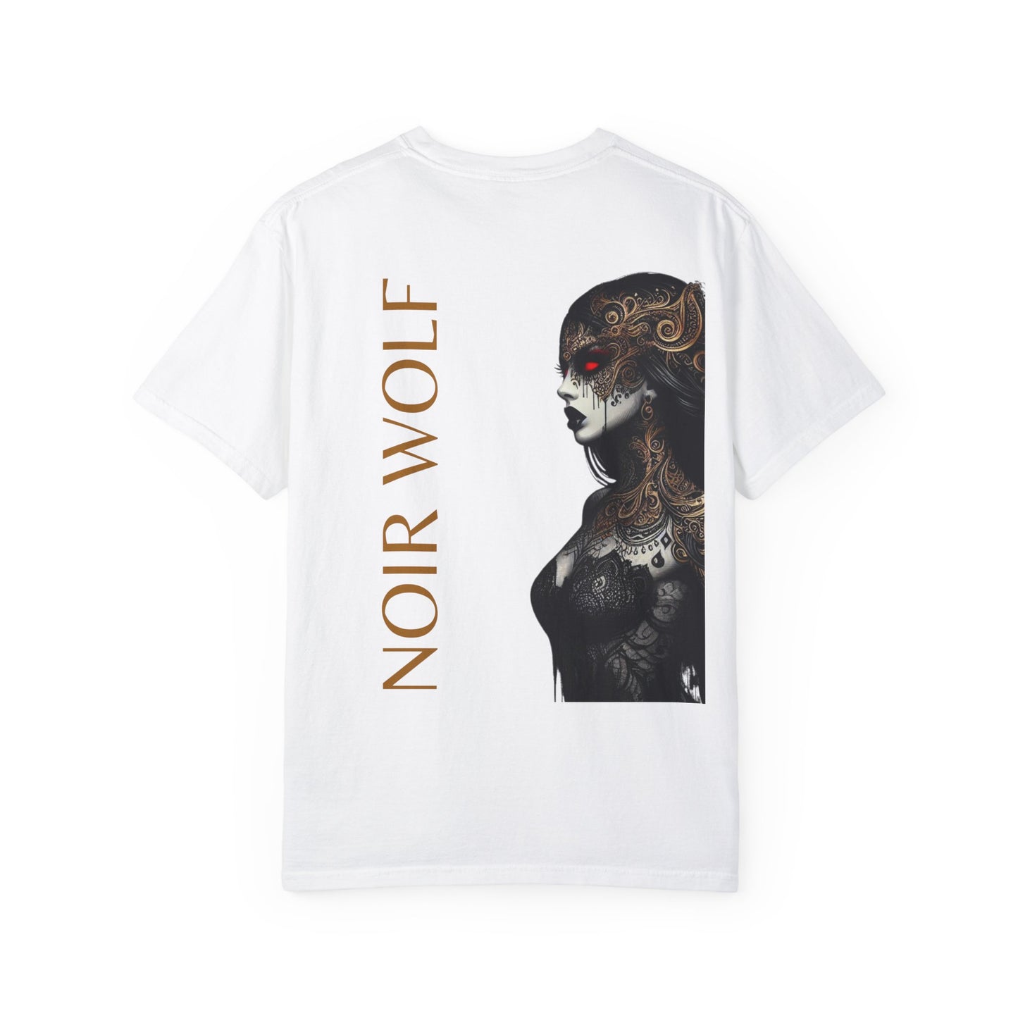 Unisex Garment-Dyed T-shirt De Opulence by Noir Wolf