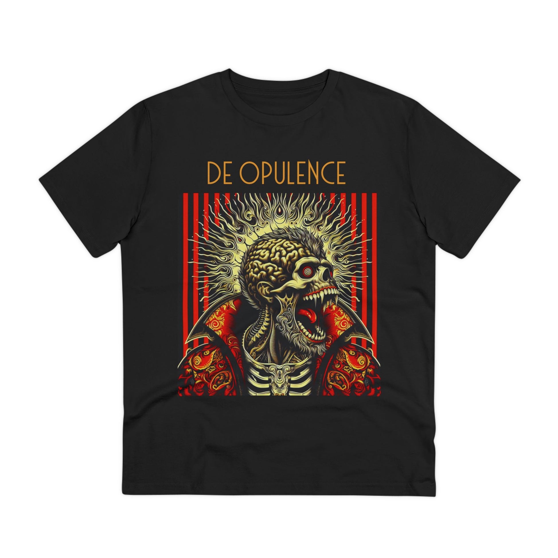 Organic Creator T-shirt - Unisex De Opulence by Noir Wolf Black