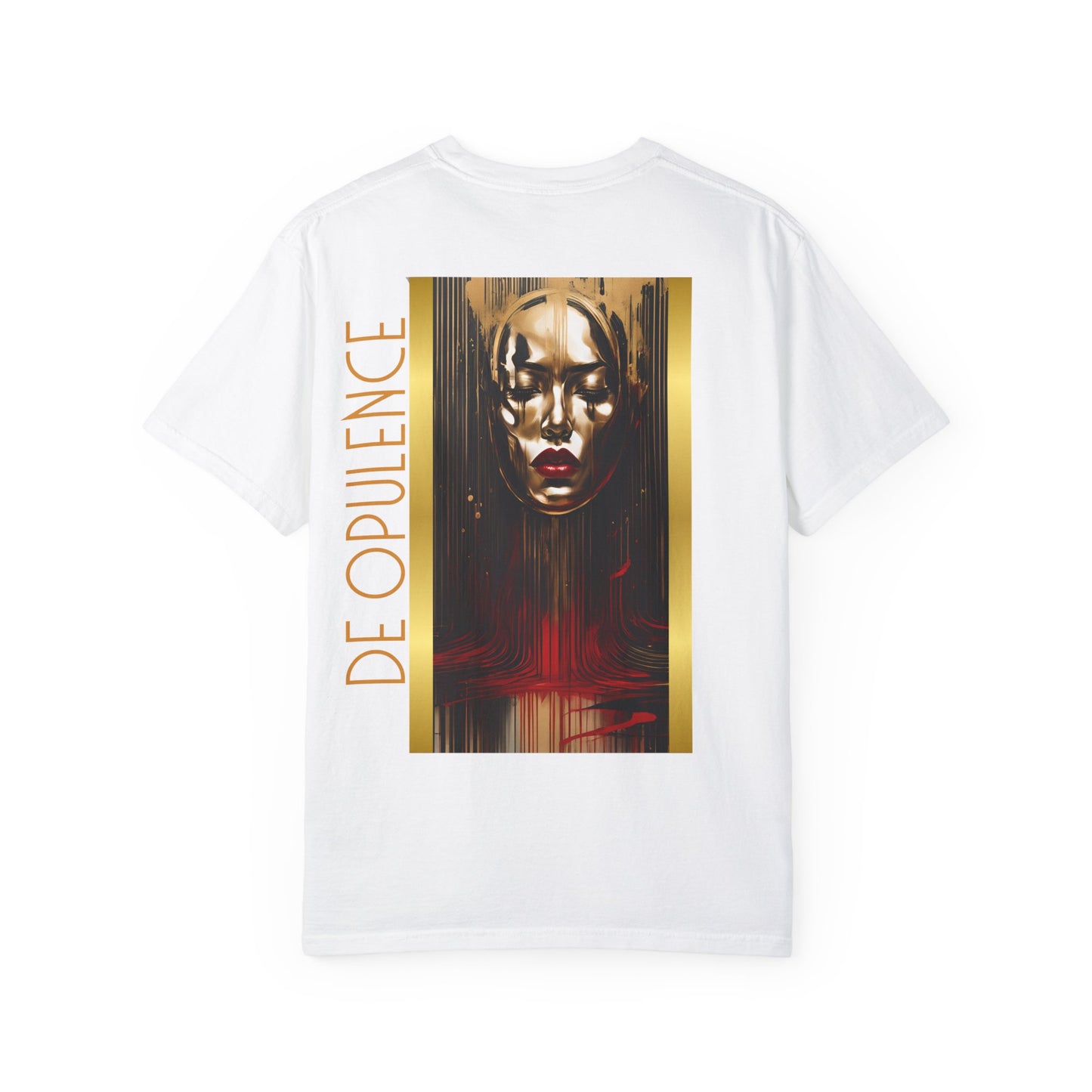 Unisex Garment-Dyed T-shirt NOIR WOLF De Opulence
