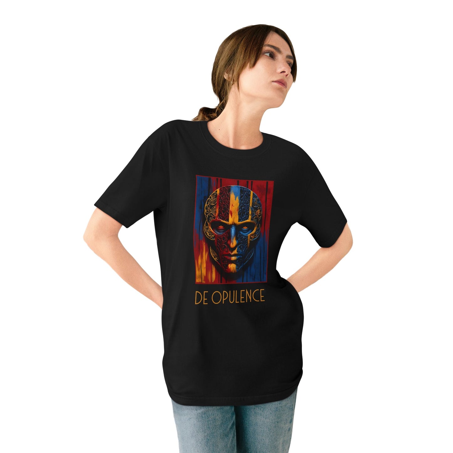 Artistic Organic T-Shirt – De Opulence & Noir Wolf Designs