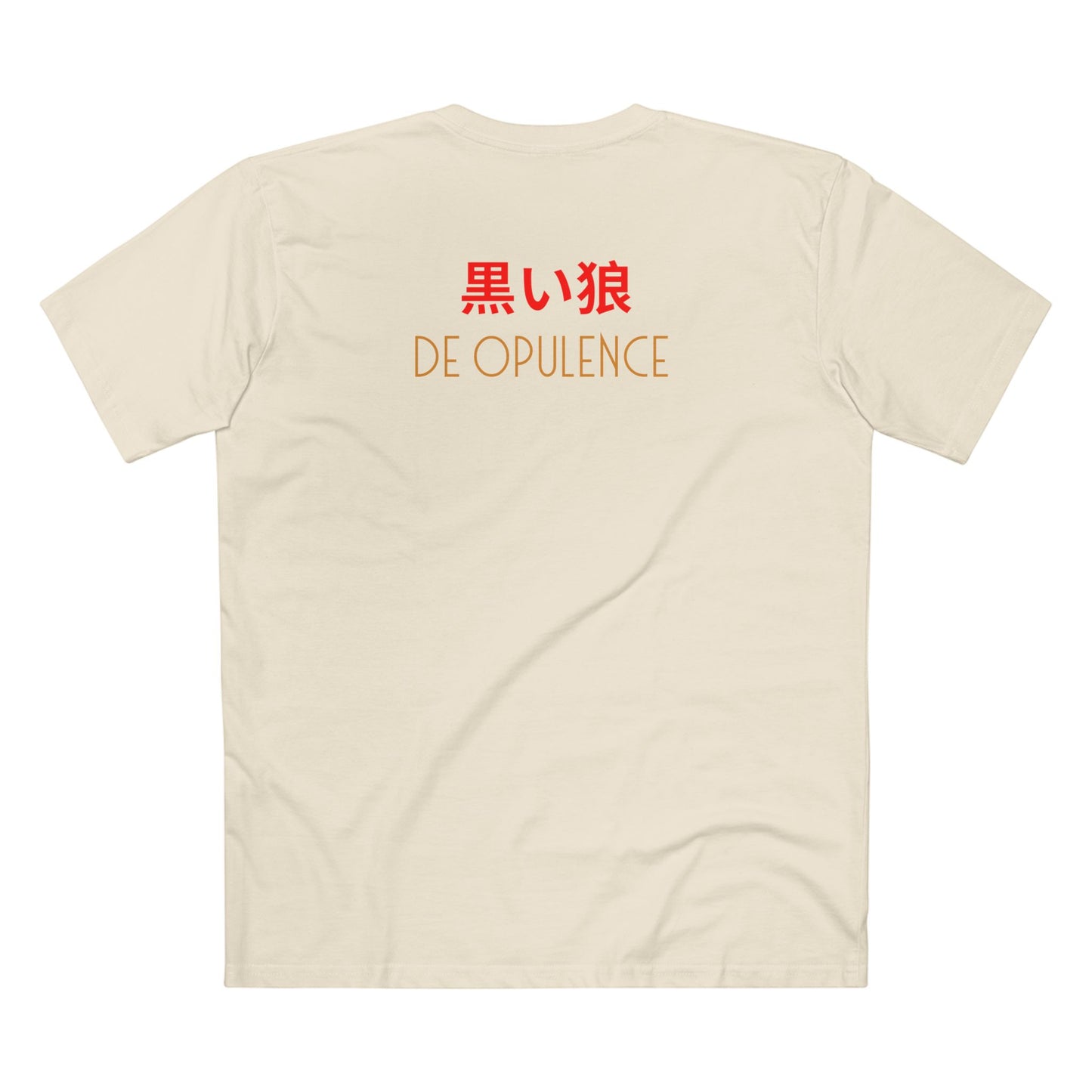 Men's Staple Tee De Opulence By Noir Wolf