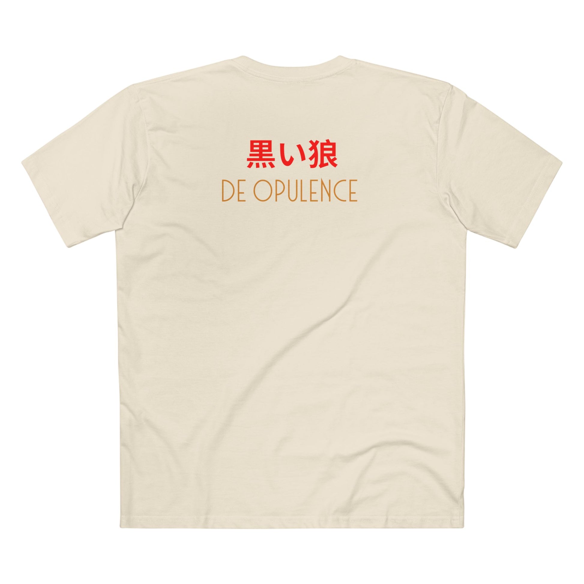 Men's Staple Tee De Opulence By Noir Wolf