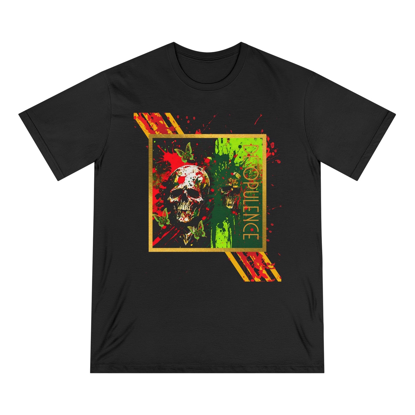 Artistic Statement Organic T-Shirt - 'Opulence' & 'Noir Wolf' Graphic Tee
