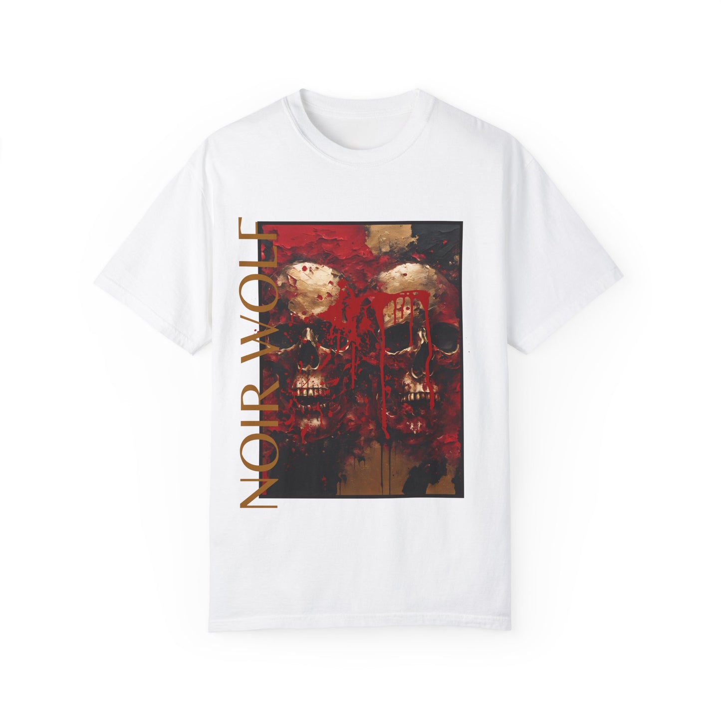 Unisex Garment-Dyed T-shirt De Opulence by Noir Wolf