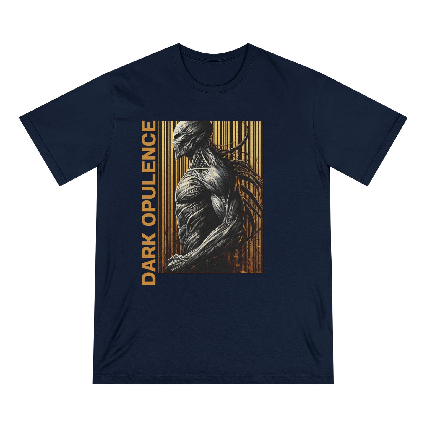 Dark Opulence Graphic Organic T-Shirt - Edgy Art Design for Unique Style