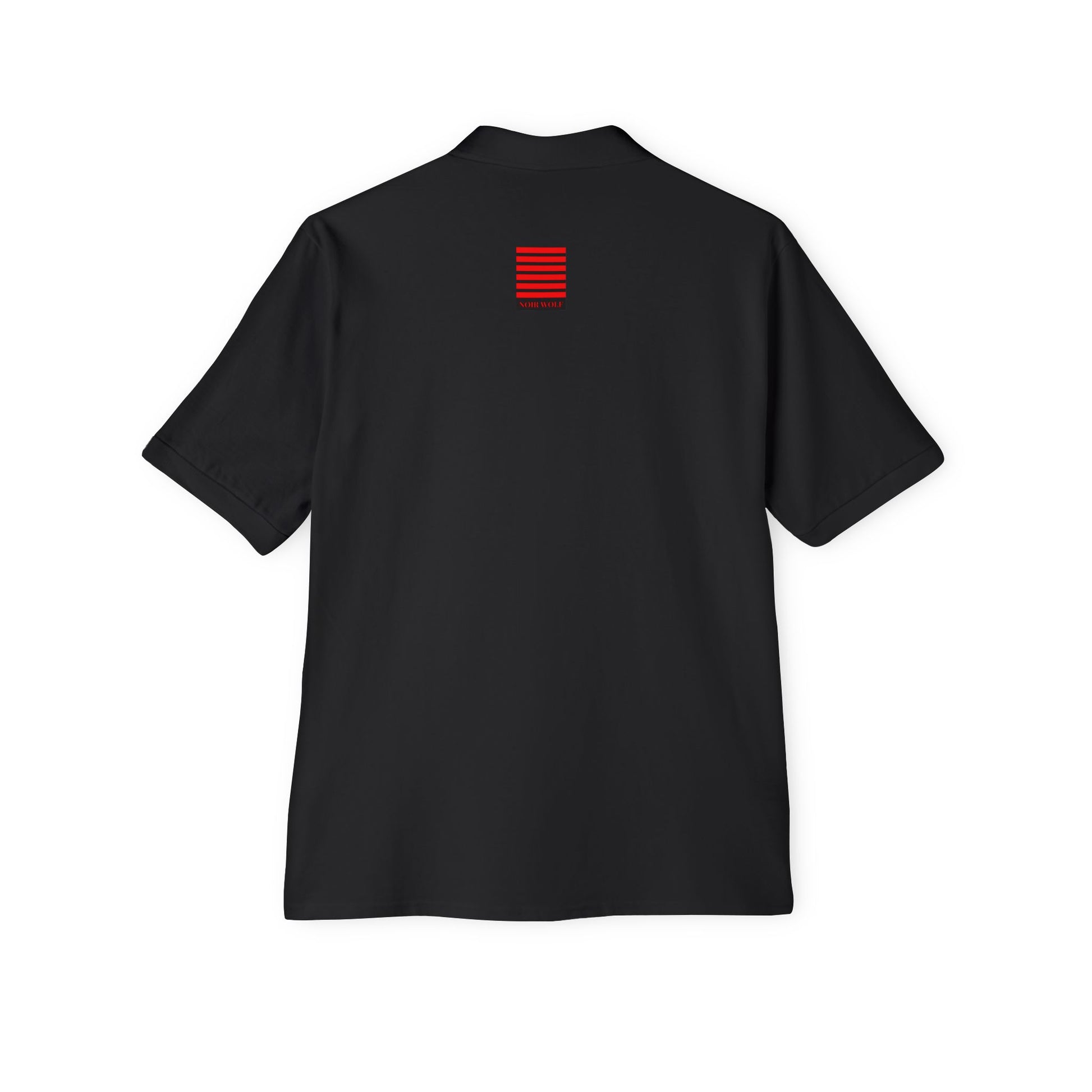 Men's Piqué Polo De Opulence by Noir Wolf