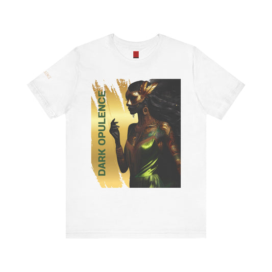 Dark Opulence & Noir Wolf Unisex Graphic Tee - Bold Art for Creatives