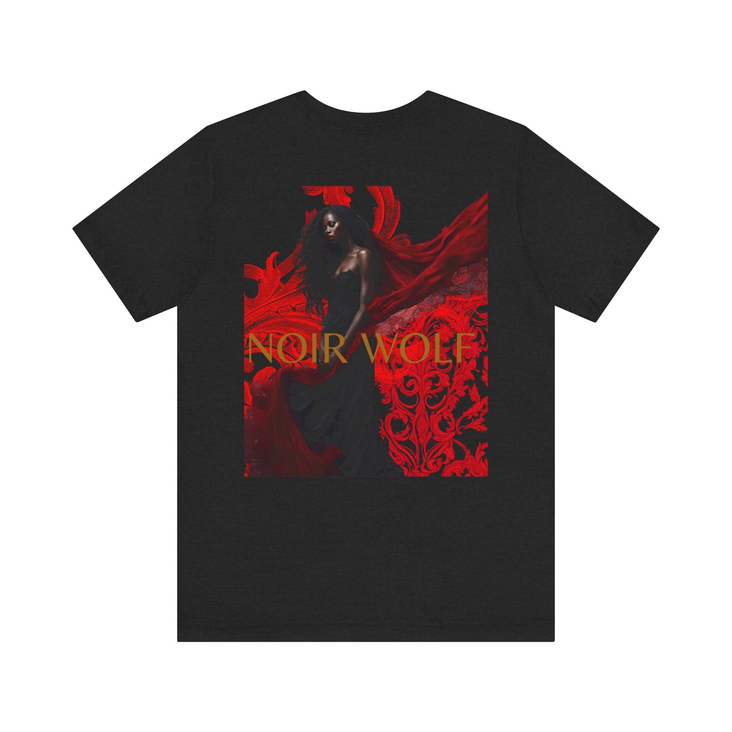 Unisex Jersey Short Sleeve Tee NOIR WOLF LITTLE BOY