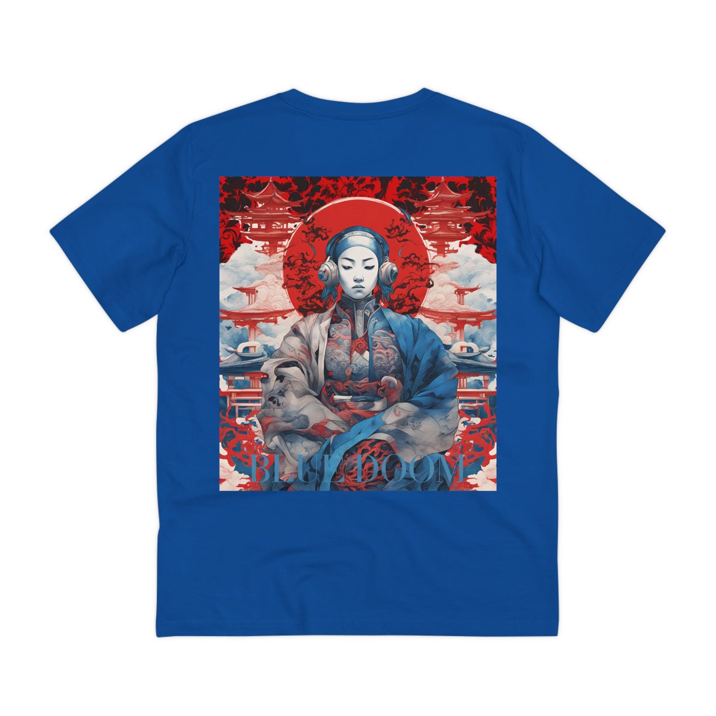 Organic Creator T-shirt - Unisex Blue Doom by Noir Wolf