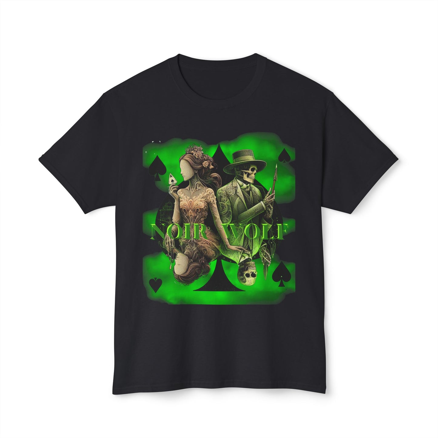 Unisex HD Cotton™ T-shirt NOIR WOLF HOUSTON