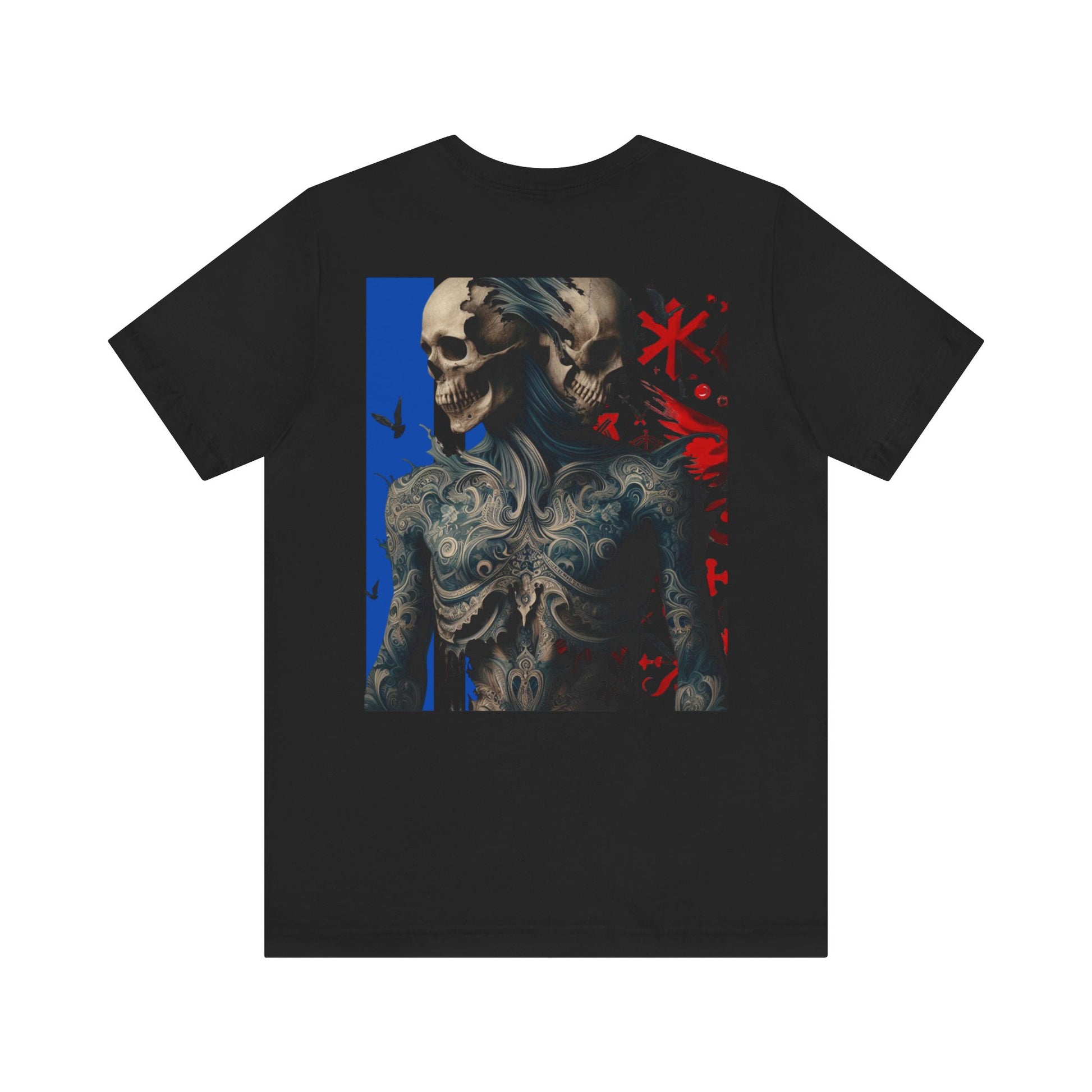 Unisex Jersey Short Sleeve Tee De Opulence by Noir Wolf