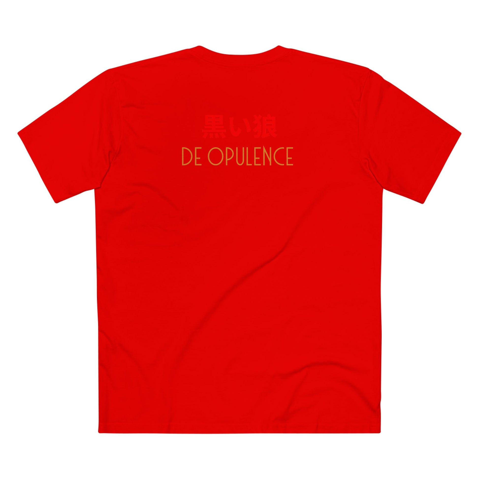 Men's Staple Tee De Opulence By Noir Wolf