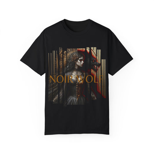 Unisex Garment-Dyed T-shirt De Opulence by Noir Wolf
