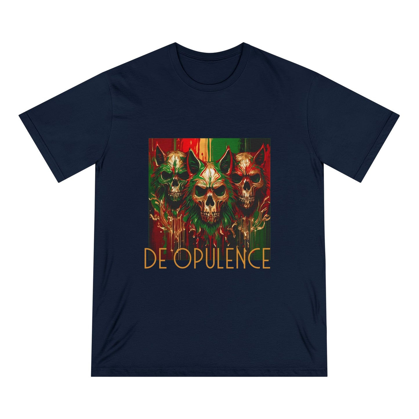Skull & Butterfly Graphic Tee - Edgy Fashion for Bold Individuals De Opulence By Noir Wolf