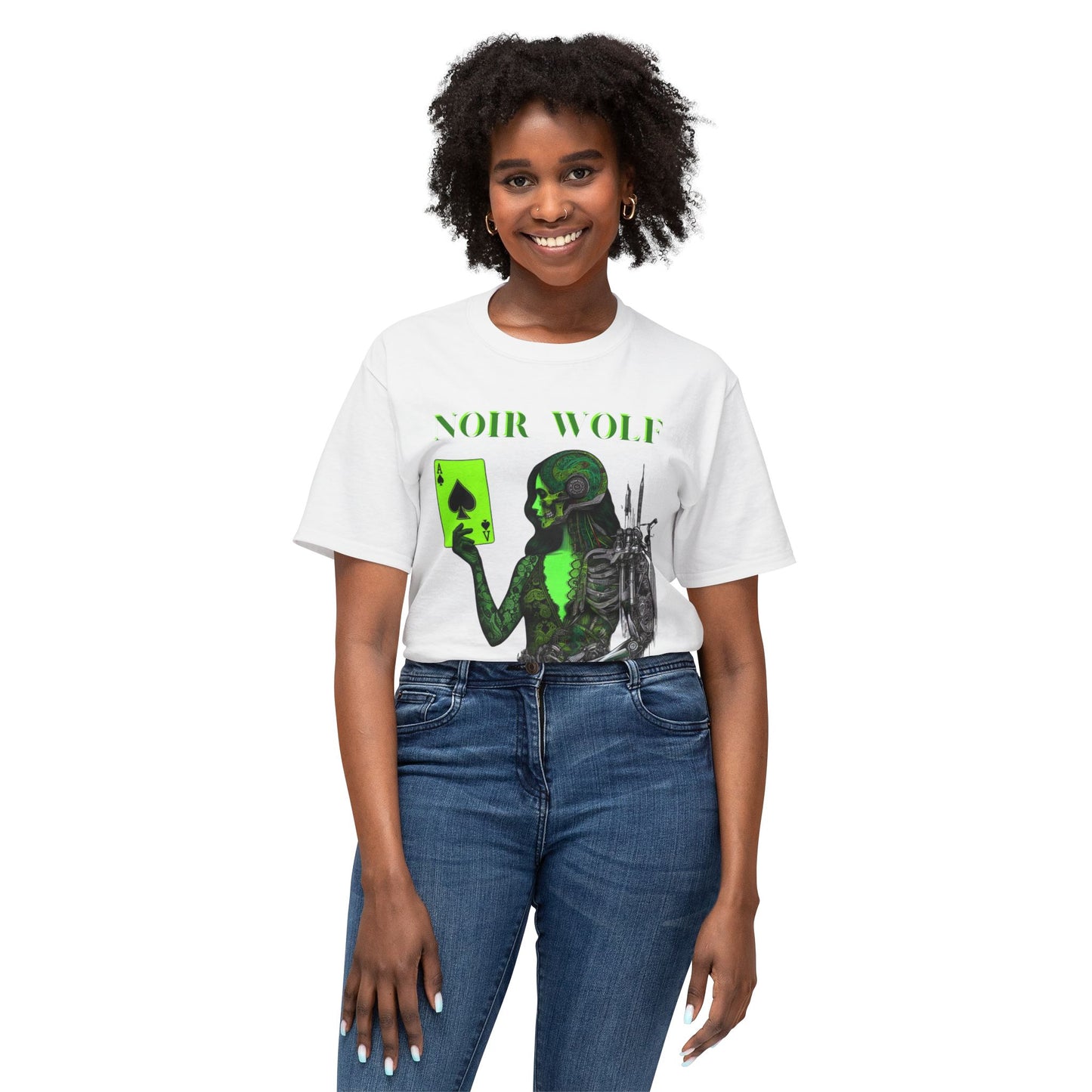 Unisex HD Cotton™ T-shirt NOIR WOLF HOUSTON