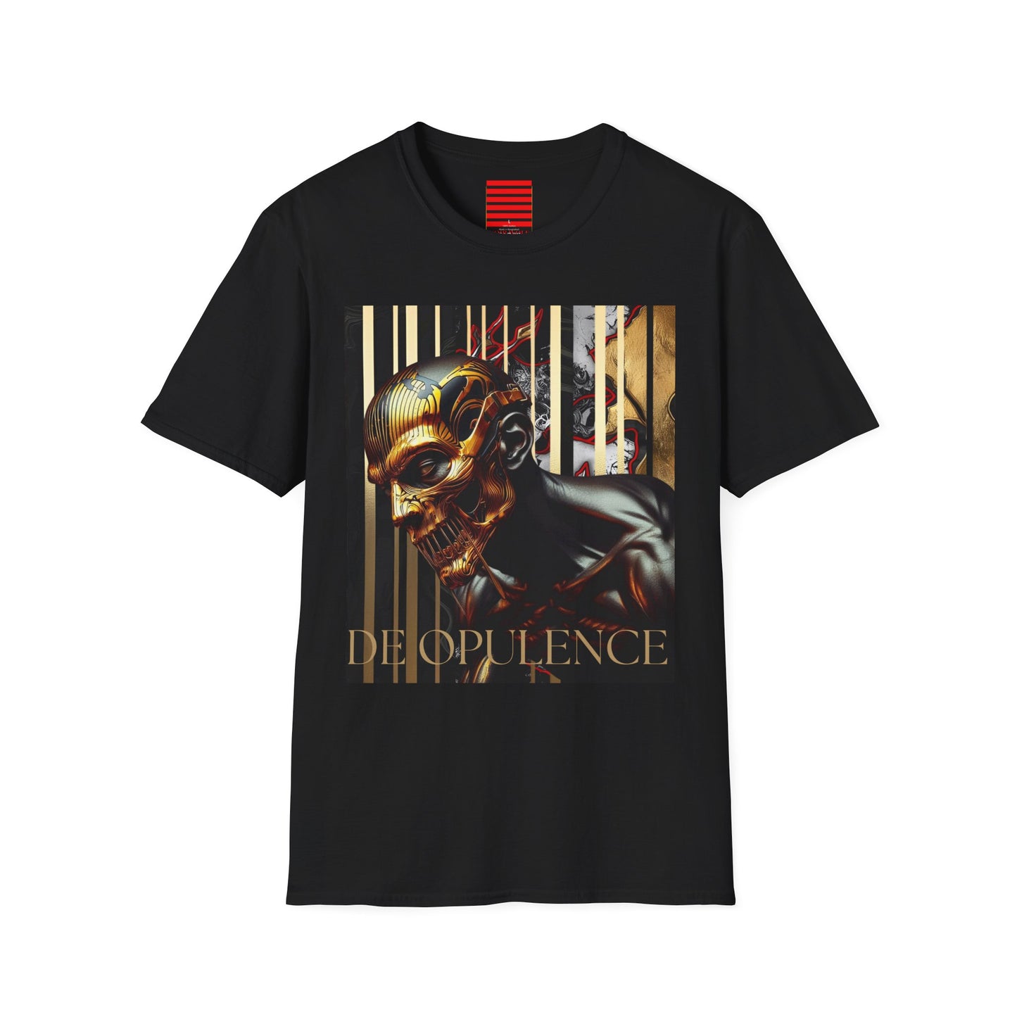 Unisex Softstyle T-Shirt - Gothic Opulence Graphic Tee