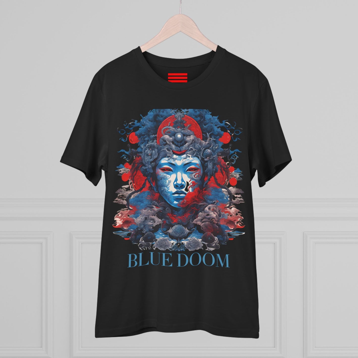 Organic Creator T-shirt - Unisex Blue Doom by Noir Wolf