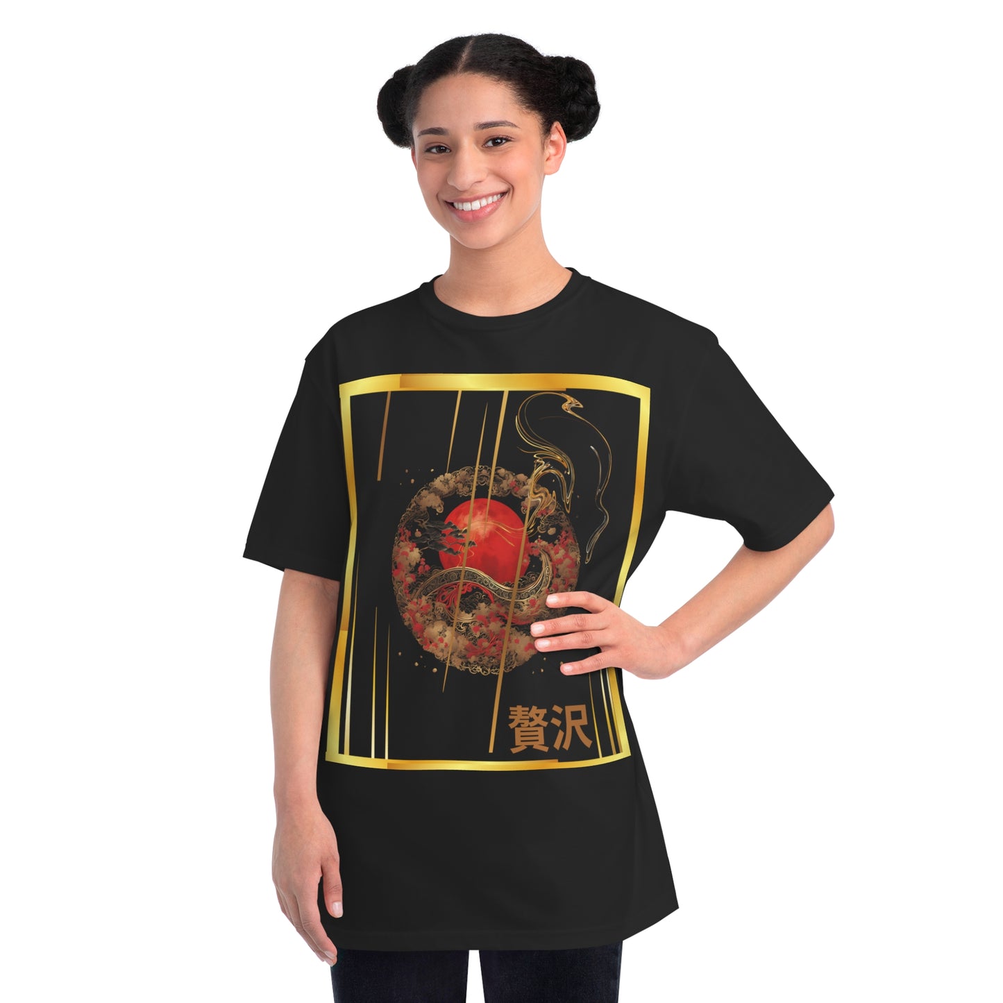 Organic Unisex Classic T-Shirt De Opulence by Noir Wolf