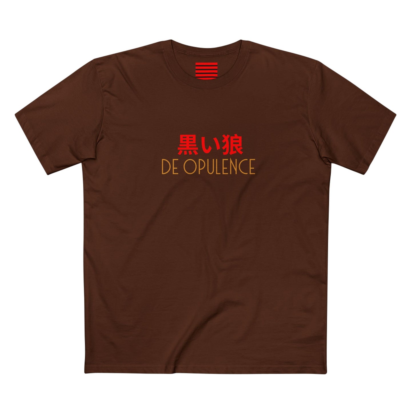 Men's Staple Tee De Opulence Dark Chocolate