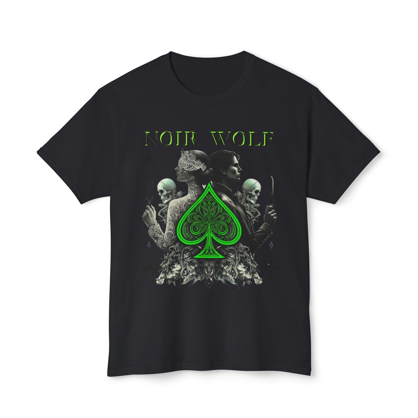 Unisex HD Cotton™ T-shirt NOIR WOLF HOUSTON