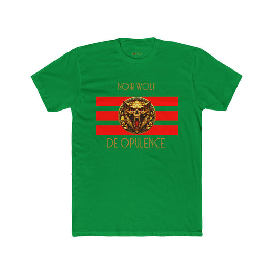 De OPULENCE Cotton Crew Tee Solid Kelly Green