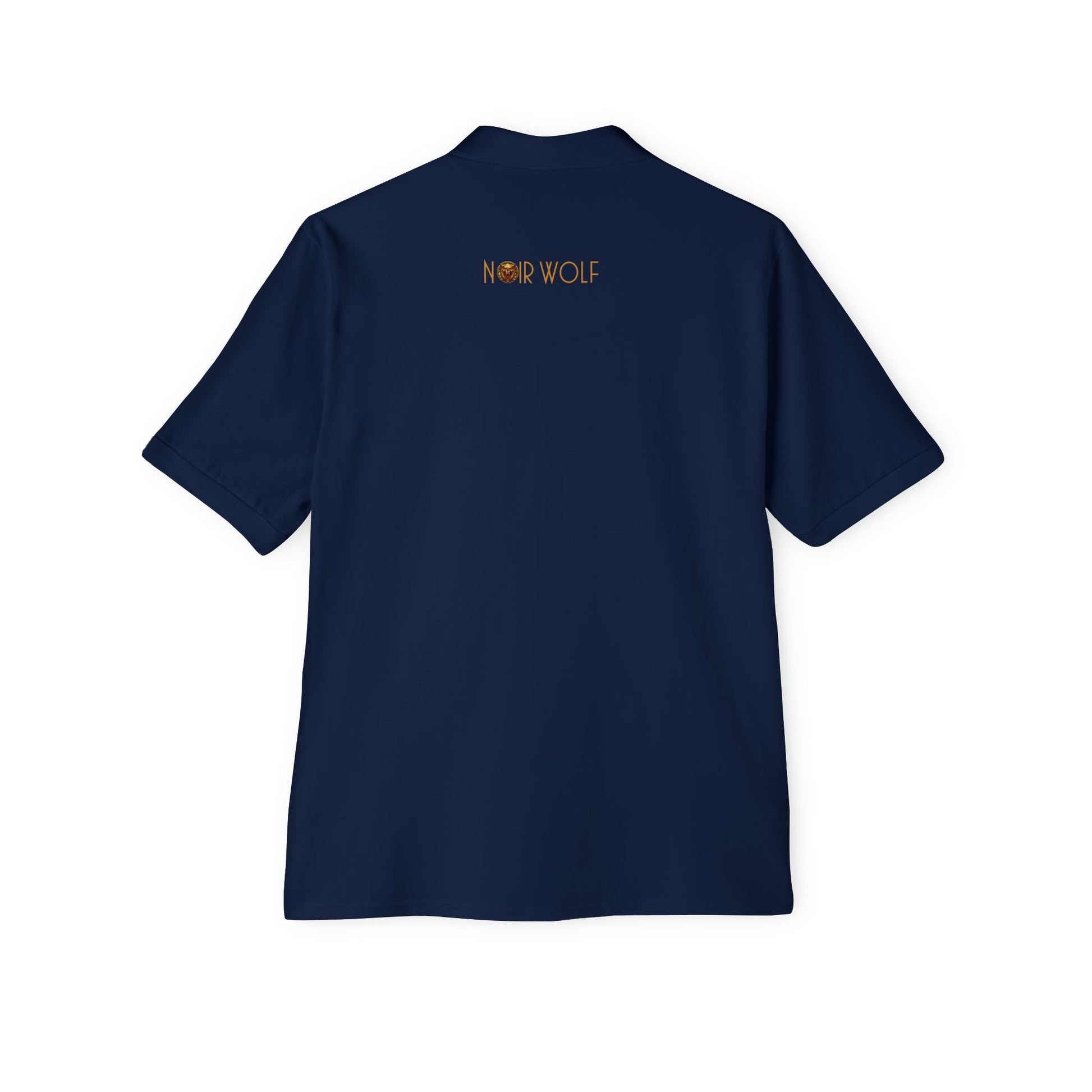 Men's Piqué Polo De Opulence by Noir Wolf
