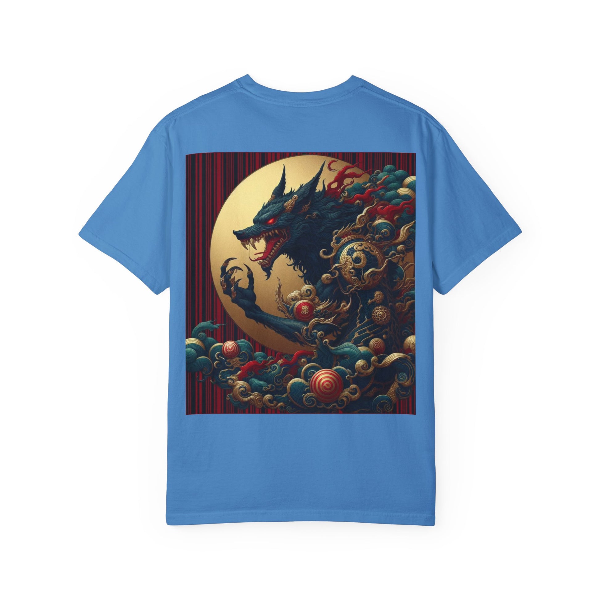 Unisex Garment-Dyed T-shirt De Opulence by Noir Wolf