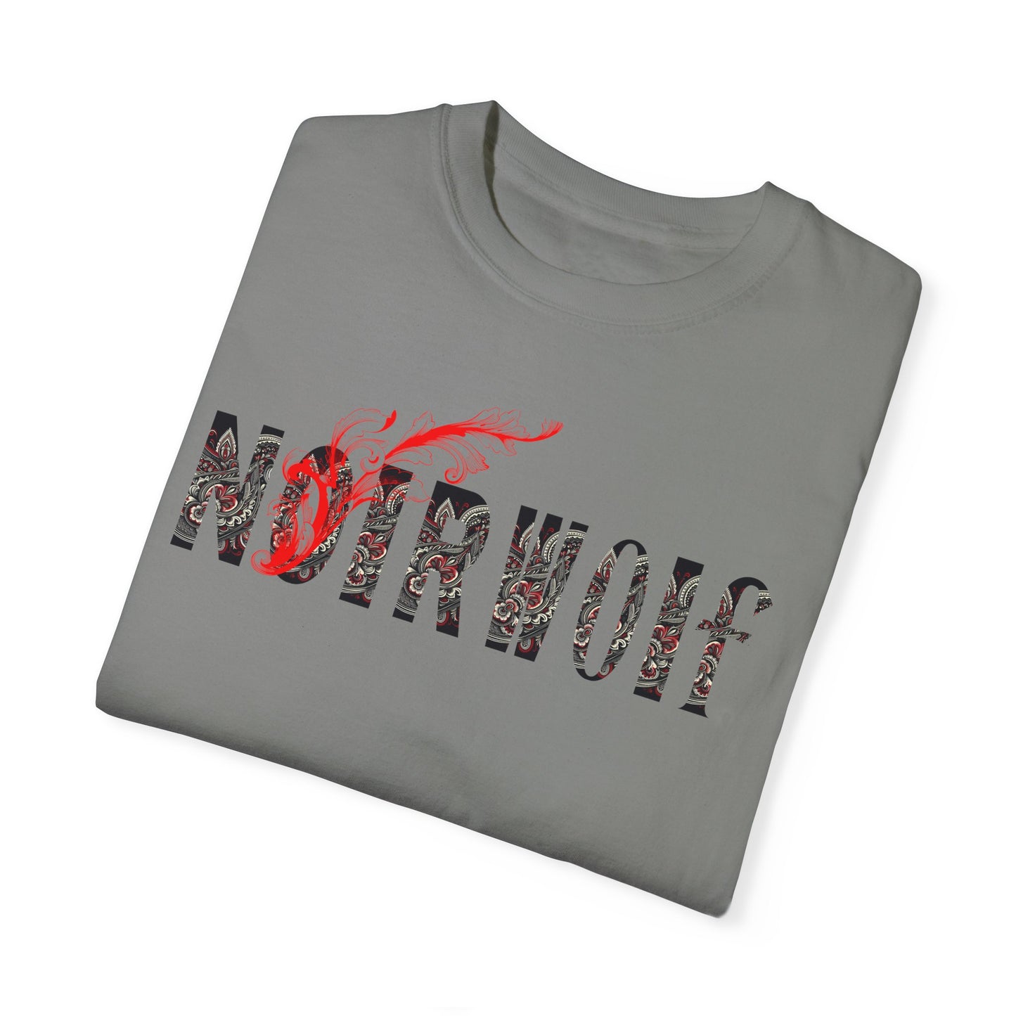 Unisex Garment-Dyed T-shirt De Opulence by Noir Wolf
